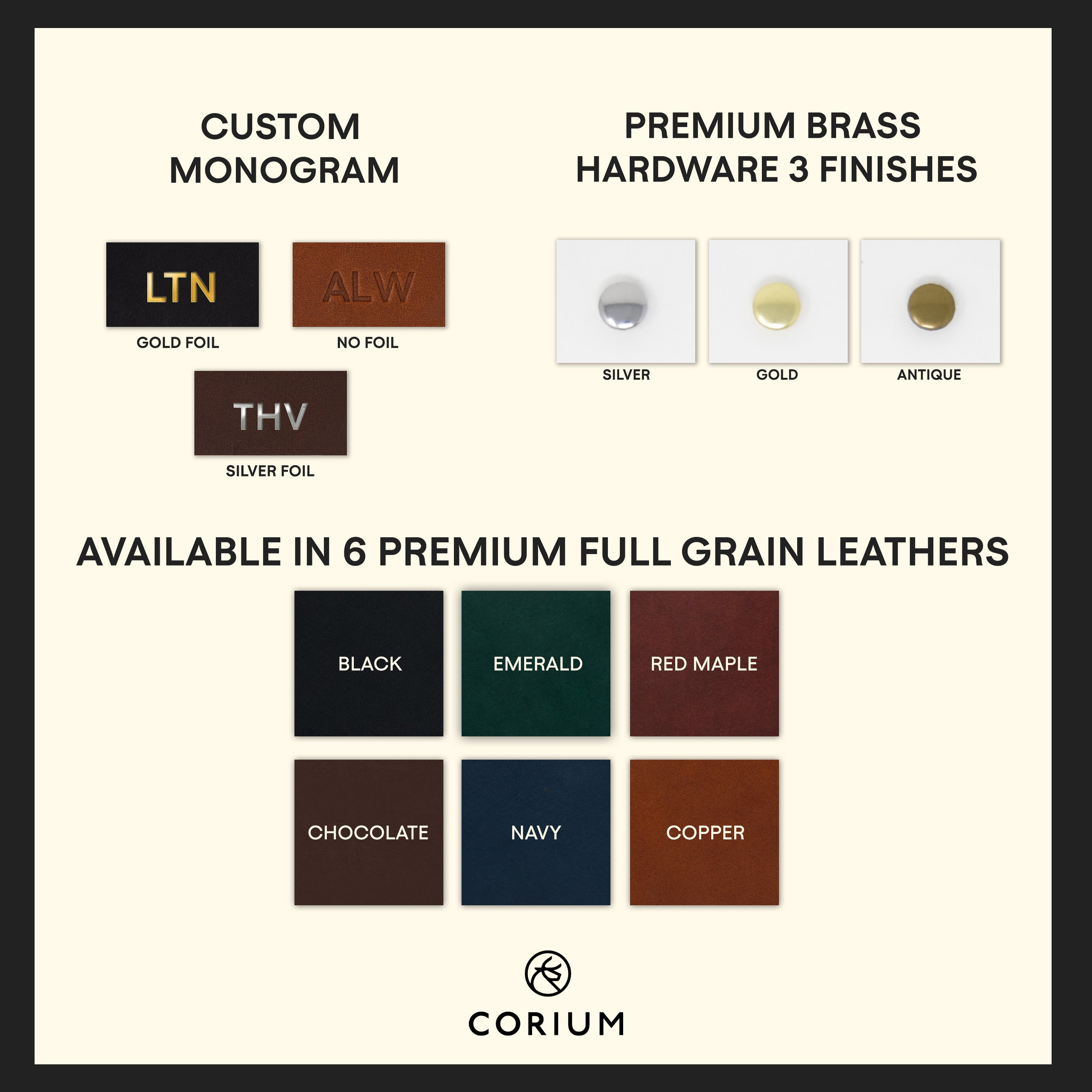 10.5oz Rocks Glass | Full Grain Leather | Made in USA