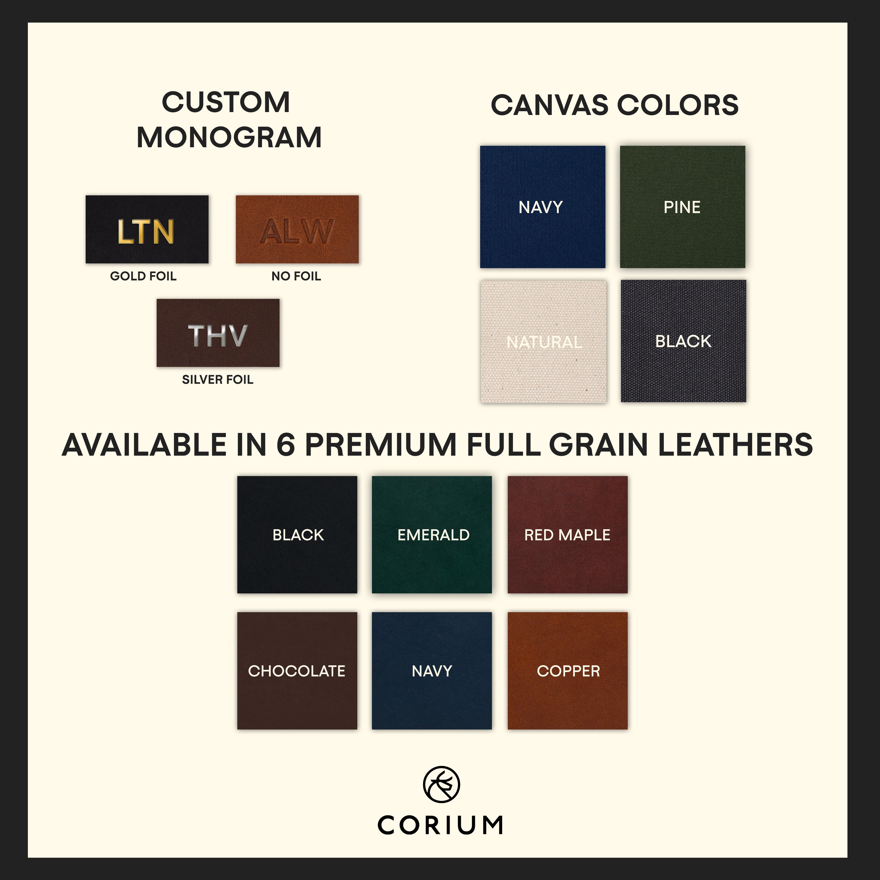 Canvas & Leather Dopp Kit | Full Grain Leather | Made in USA