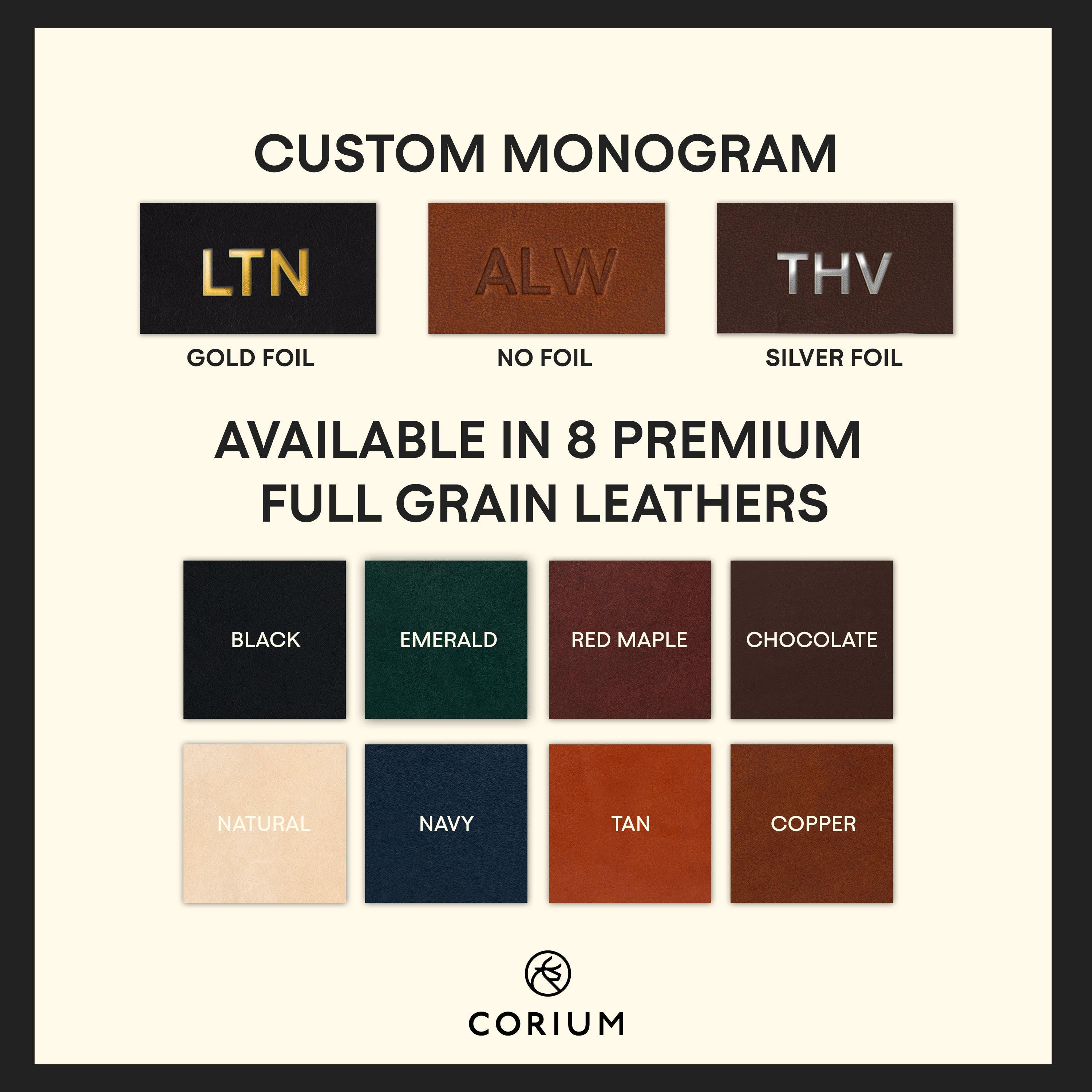 Round Mouse Pad | Full Grain Leather | Made in USA
