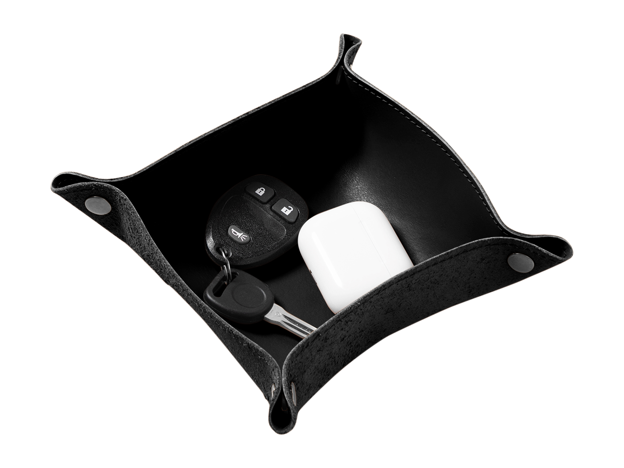 Snap Valet Tray | Full Grain Leather | Made in USA