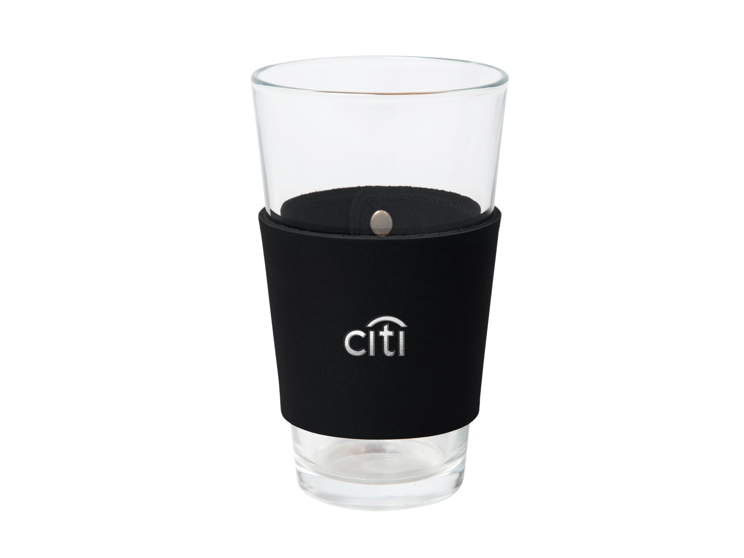 Pint Glass Sleeve | Full Grain Leather | Made in USA