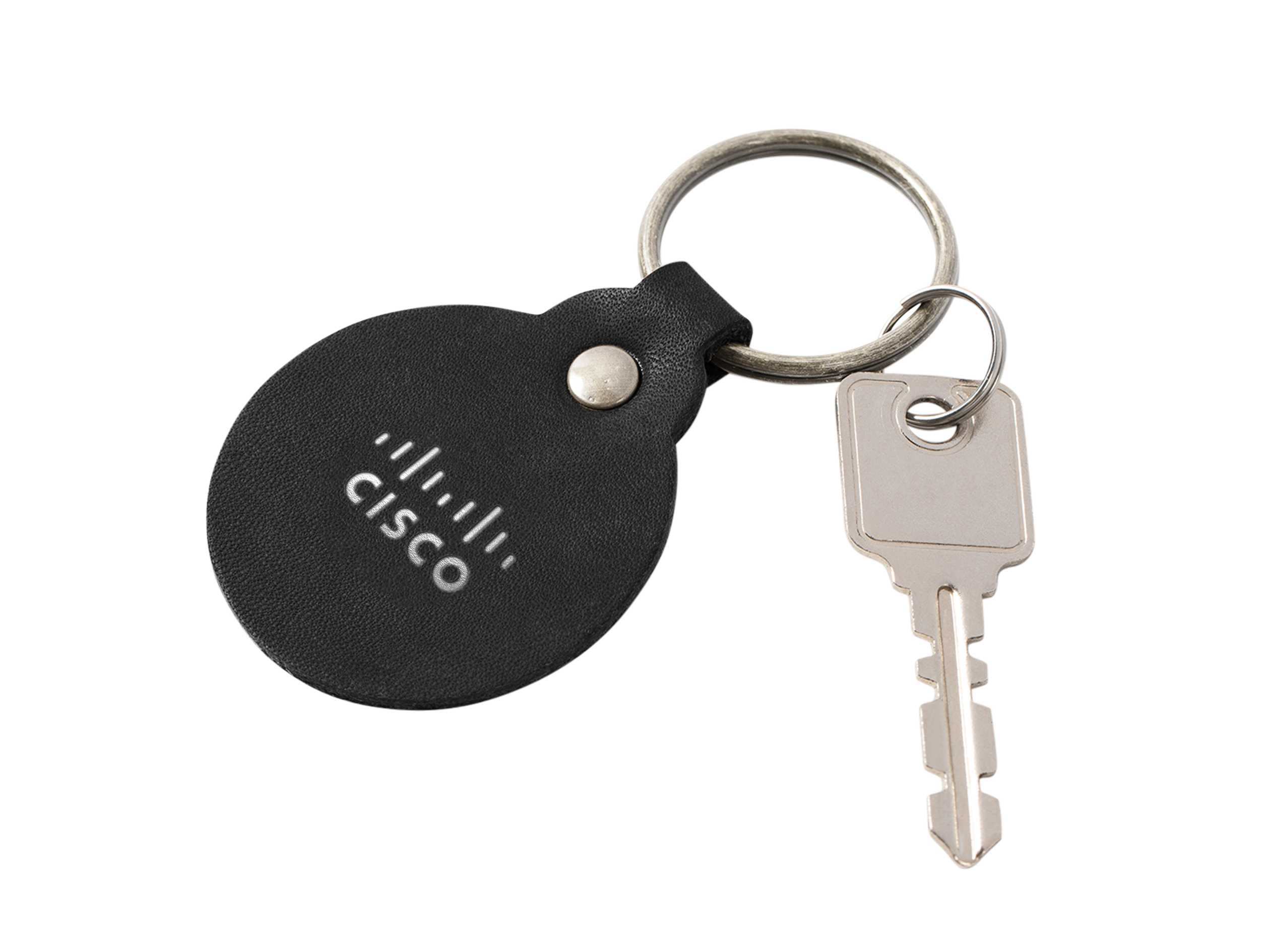 Circle Key Fob | Full Grain Leather | Made in USA