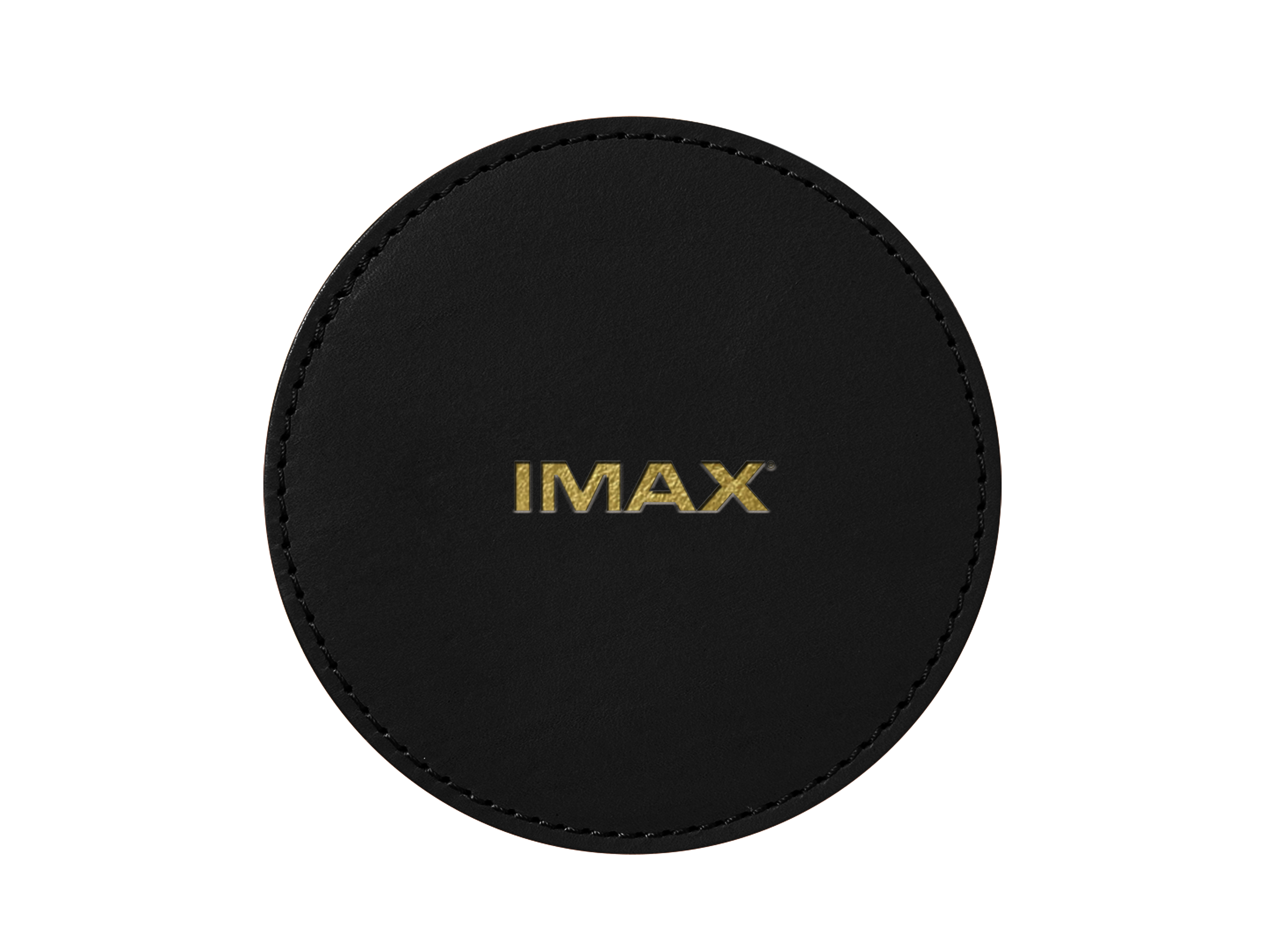 Round Coasters (Set of 4) | Full Grain Leather | Made in USA