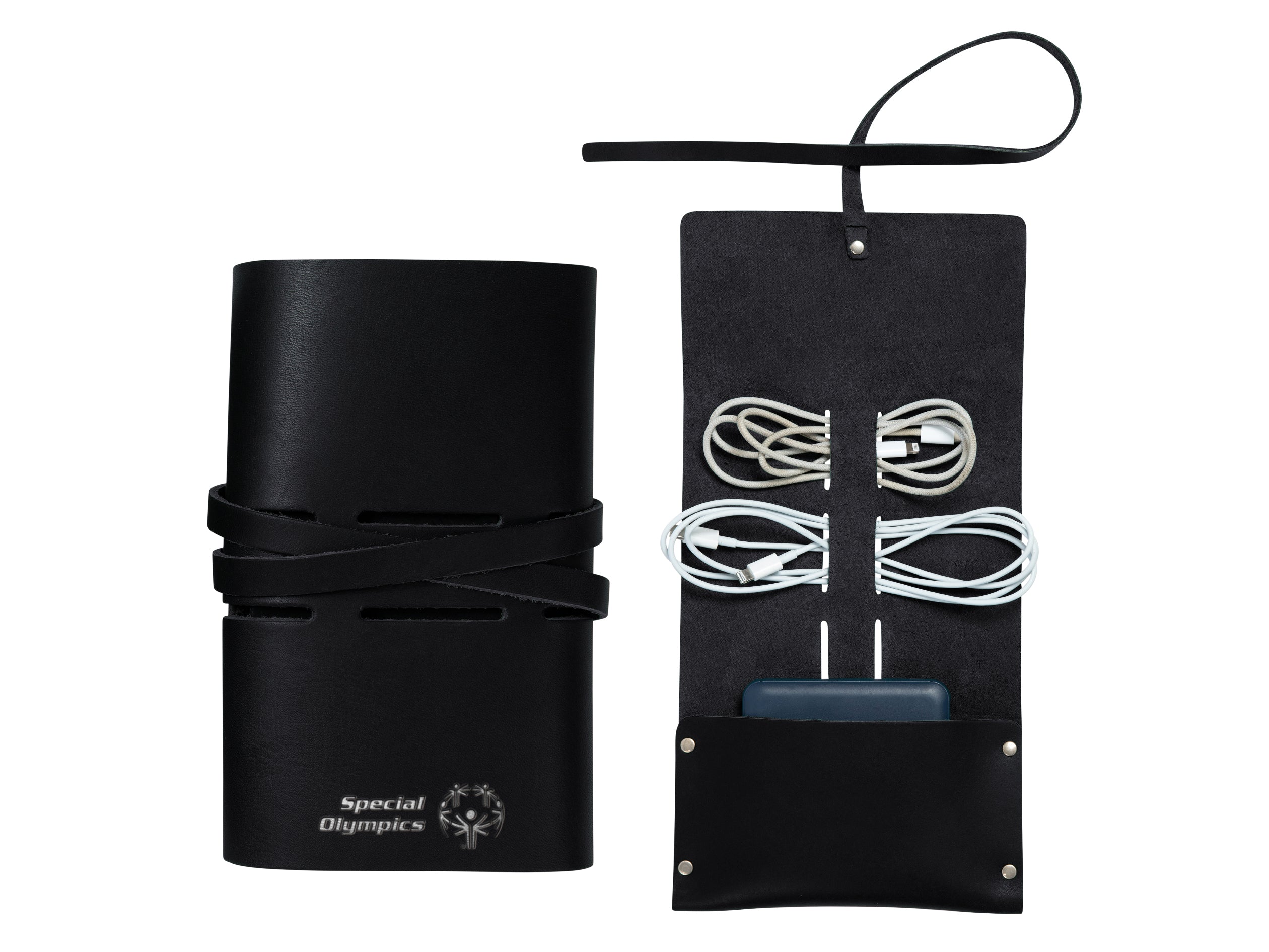 Tech Accessory Roll | Full Grain Leather | Made in USA