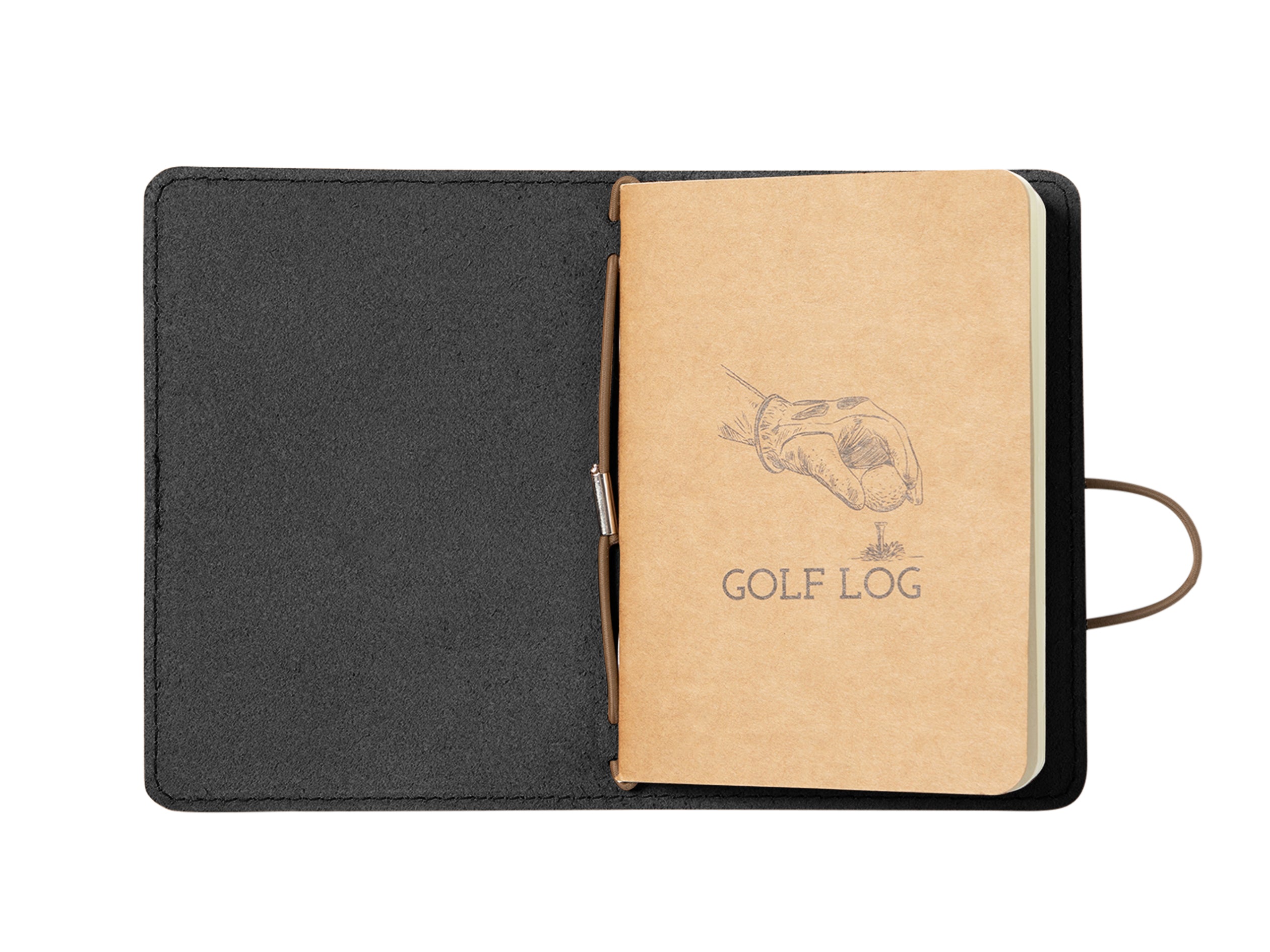 Golf Log Book | Full Grain Leather | Made in USA