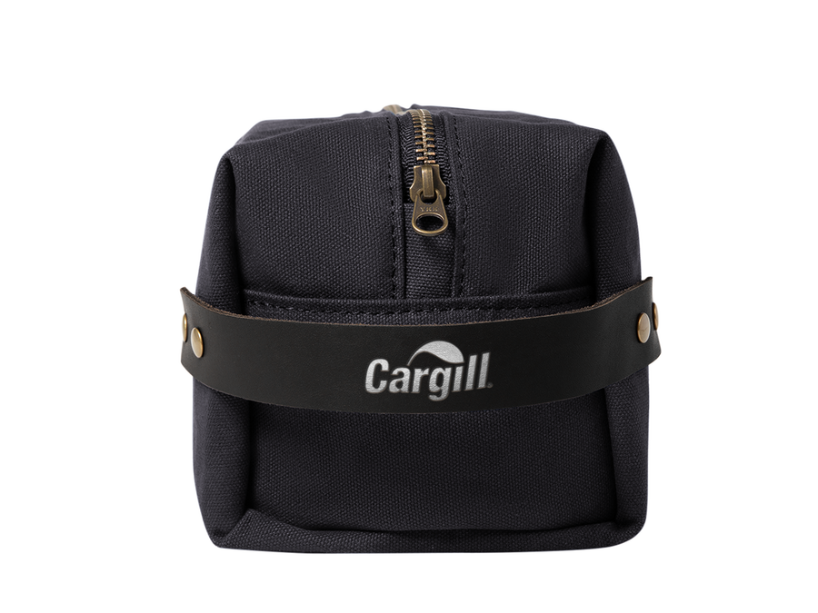 Canvas & Leather Dopp Kit | Full Grain Leather | Made in USA