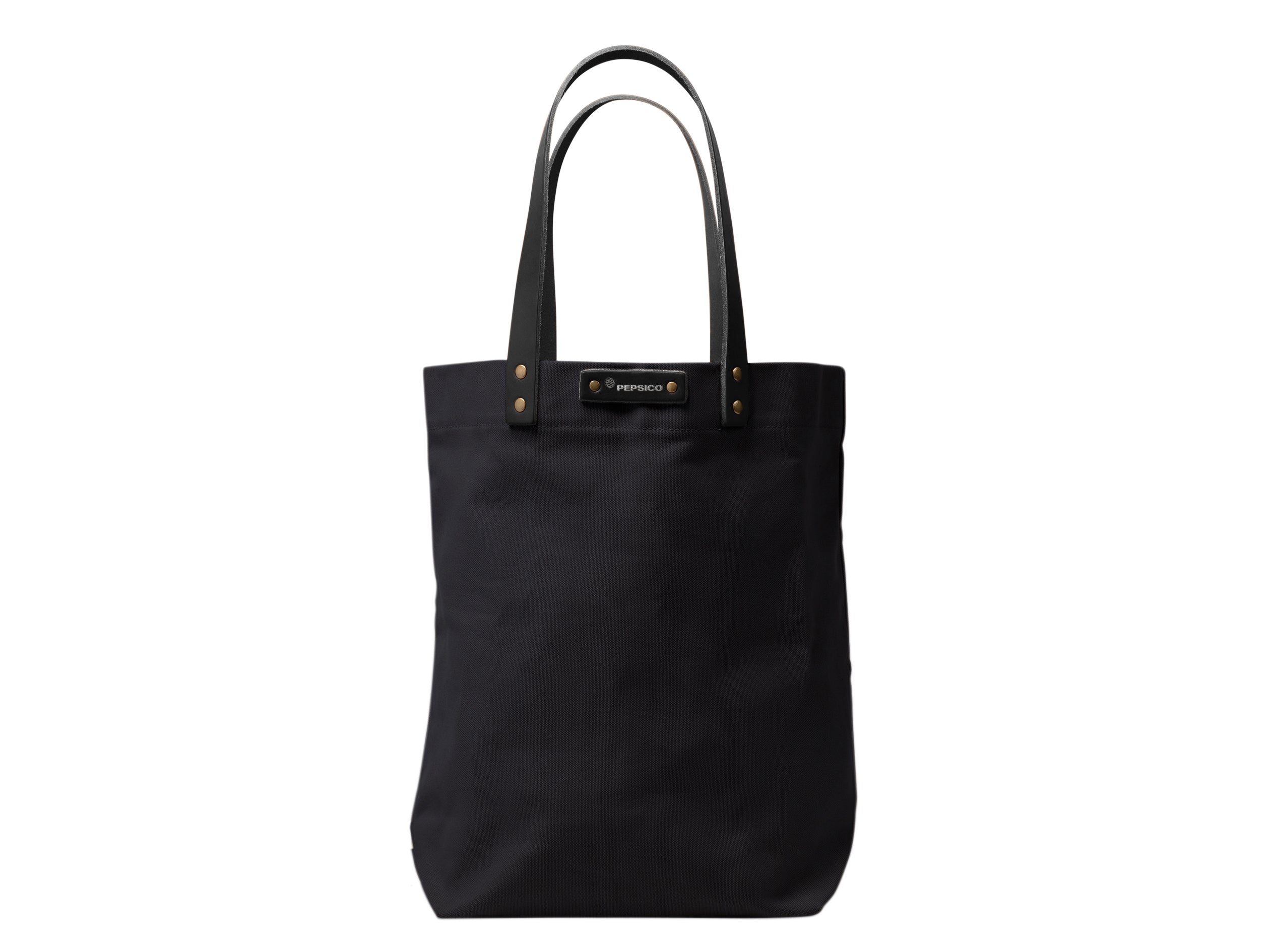 Canvas Tote with Leather Handles | Full Grain Leather | Made in USA