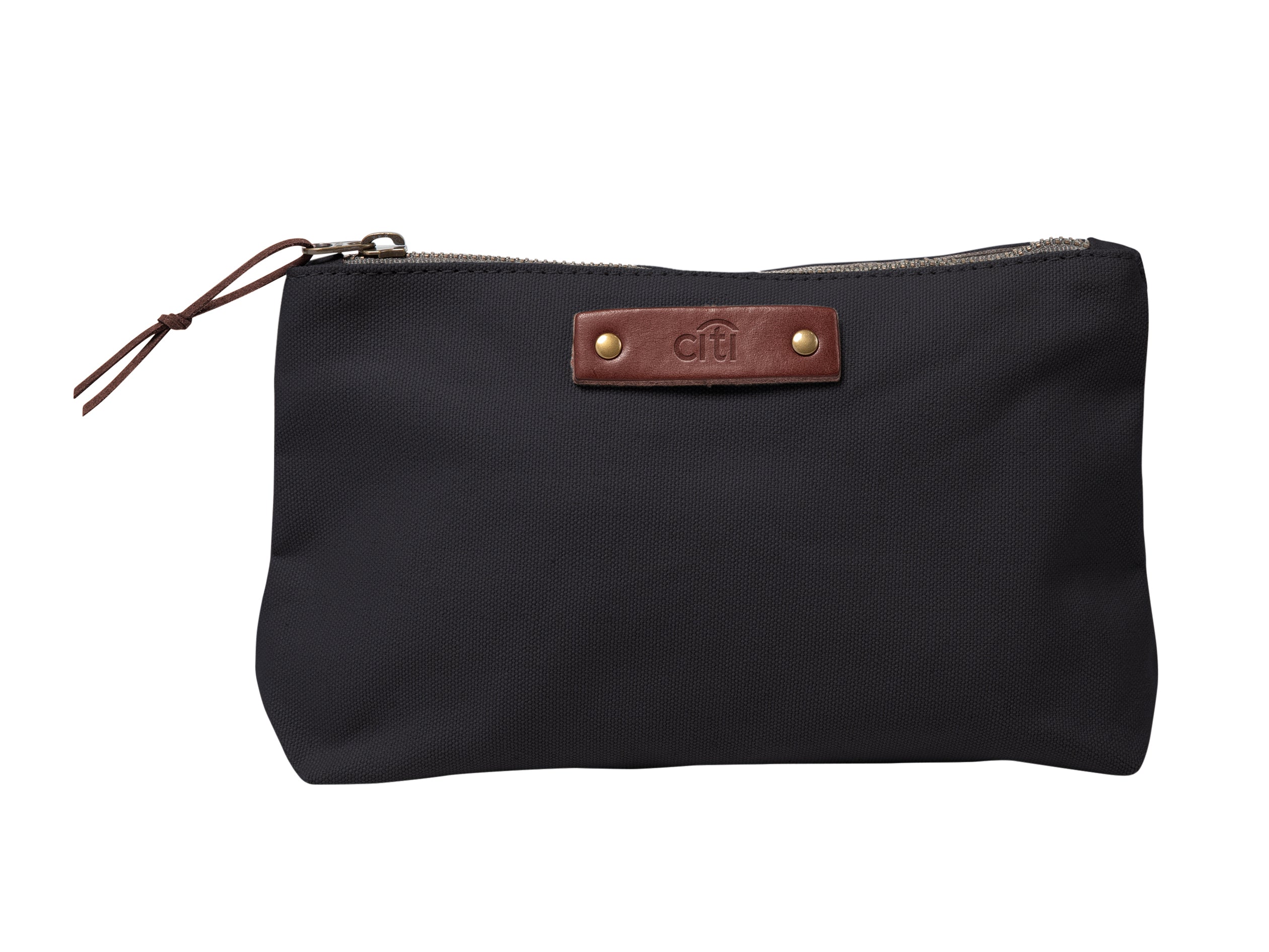 Canvas Pouch | Full Grain Leather | Made in USA