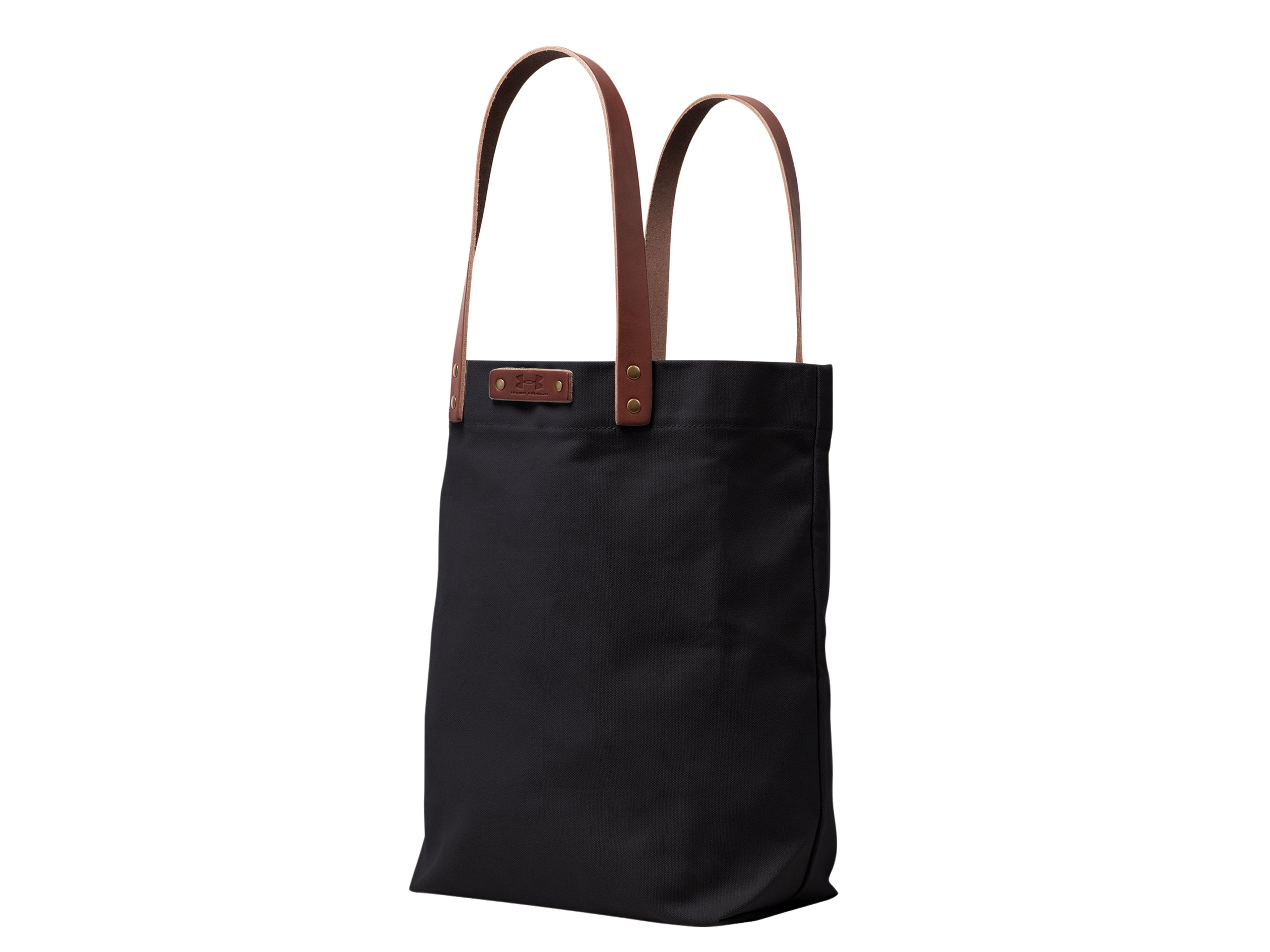 Canvas Tote with Leather Handles | Full Grain Leather | Made in USA