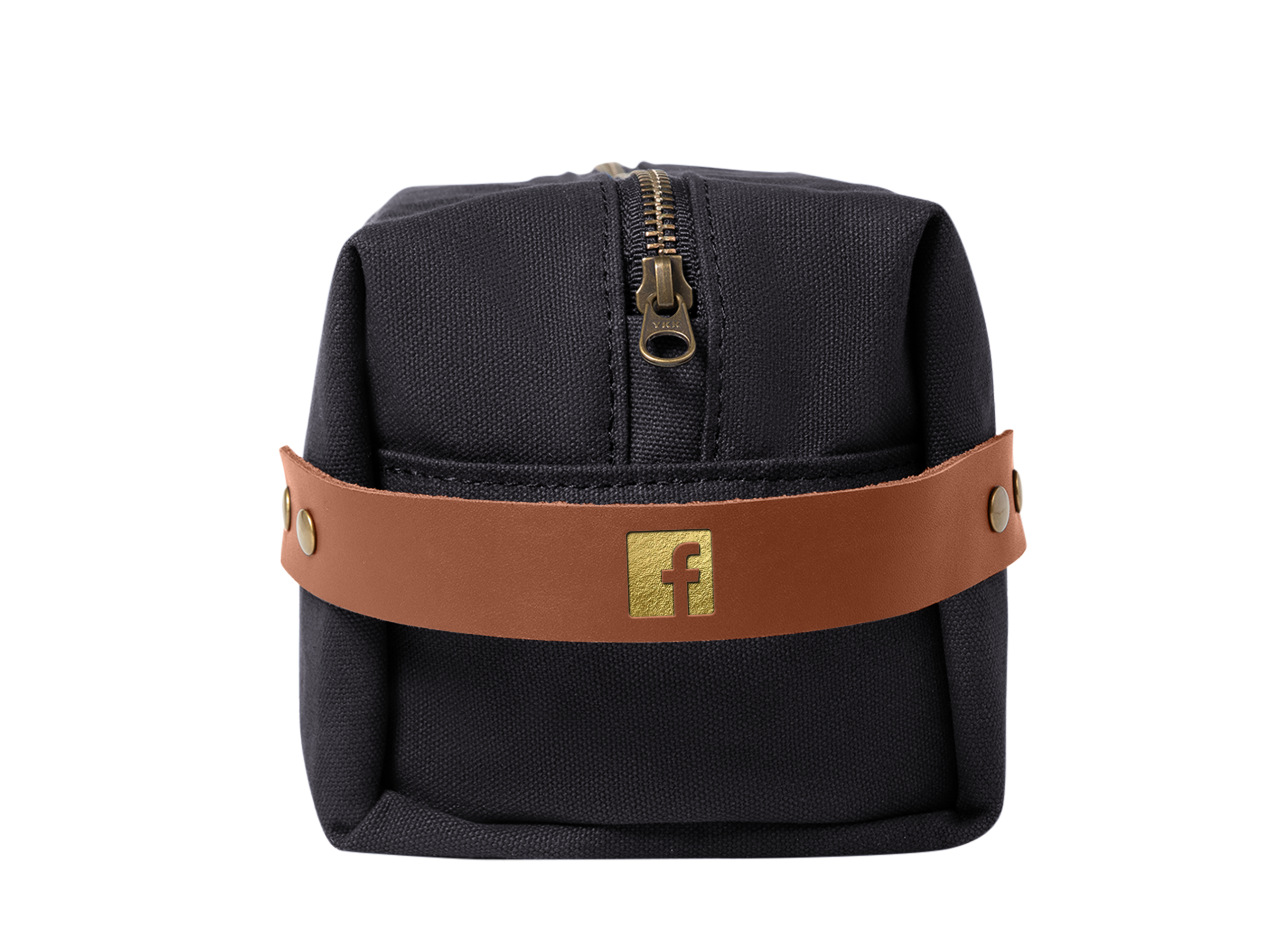 Canvas & Leather Dopp Kit | Full Grain Leather | Made in USA