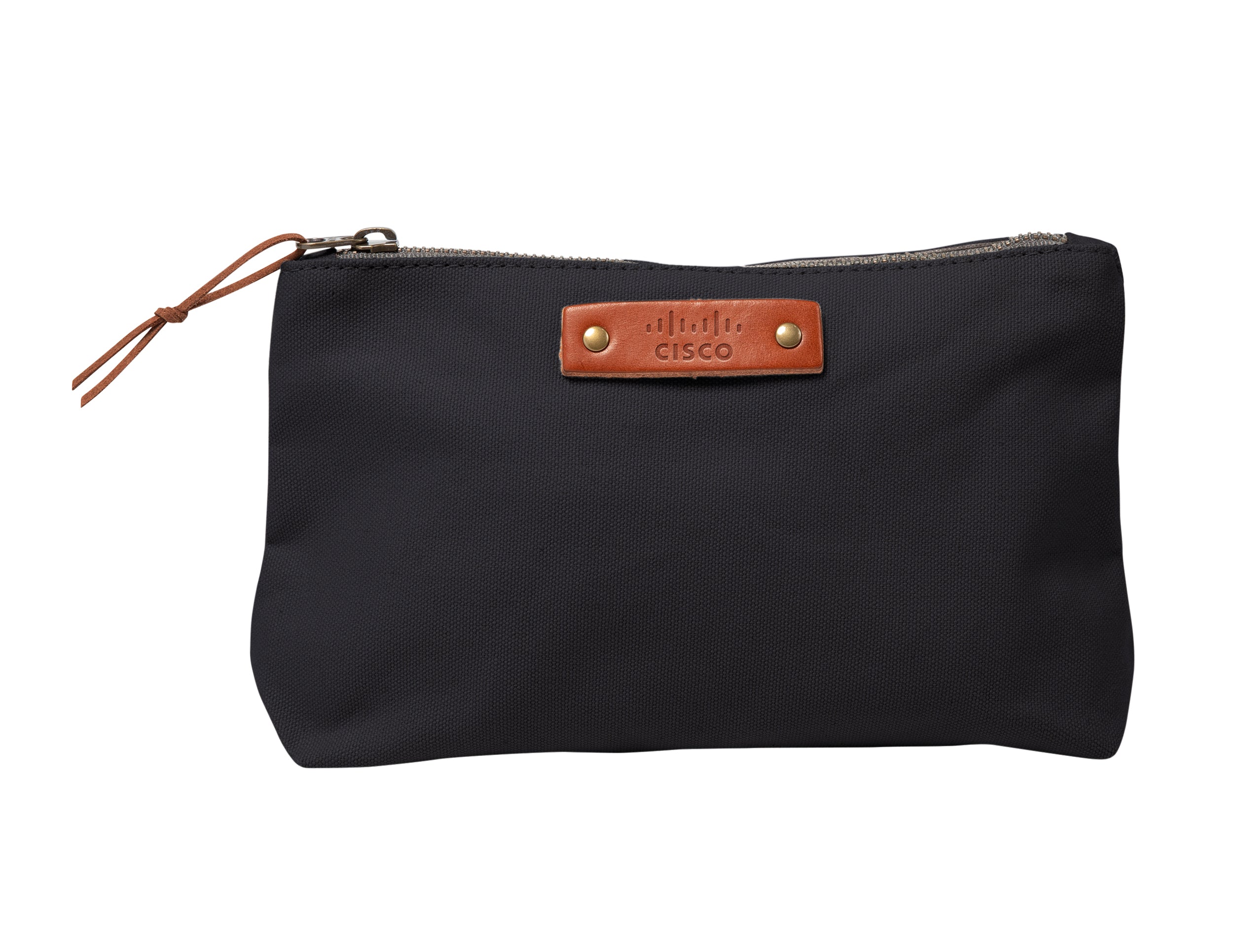 Canvas Pouch | Full Grain Leather | Made in USA