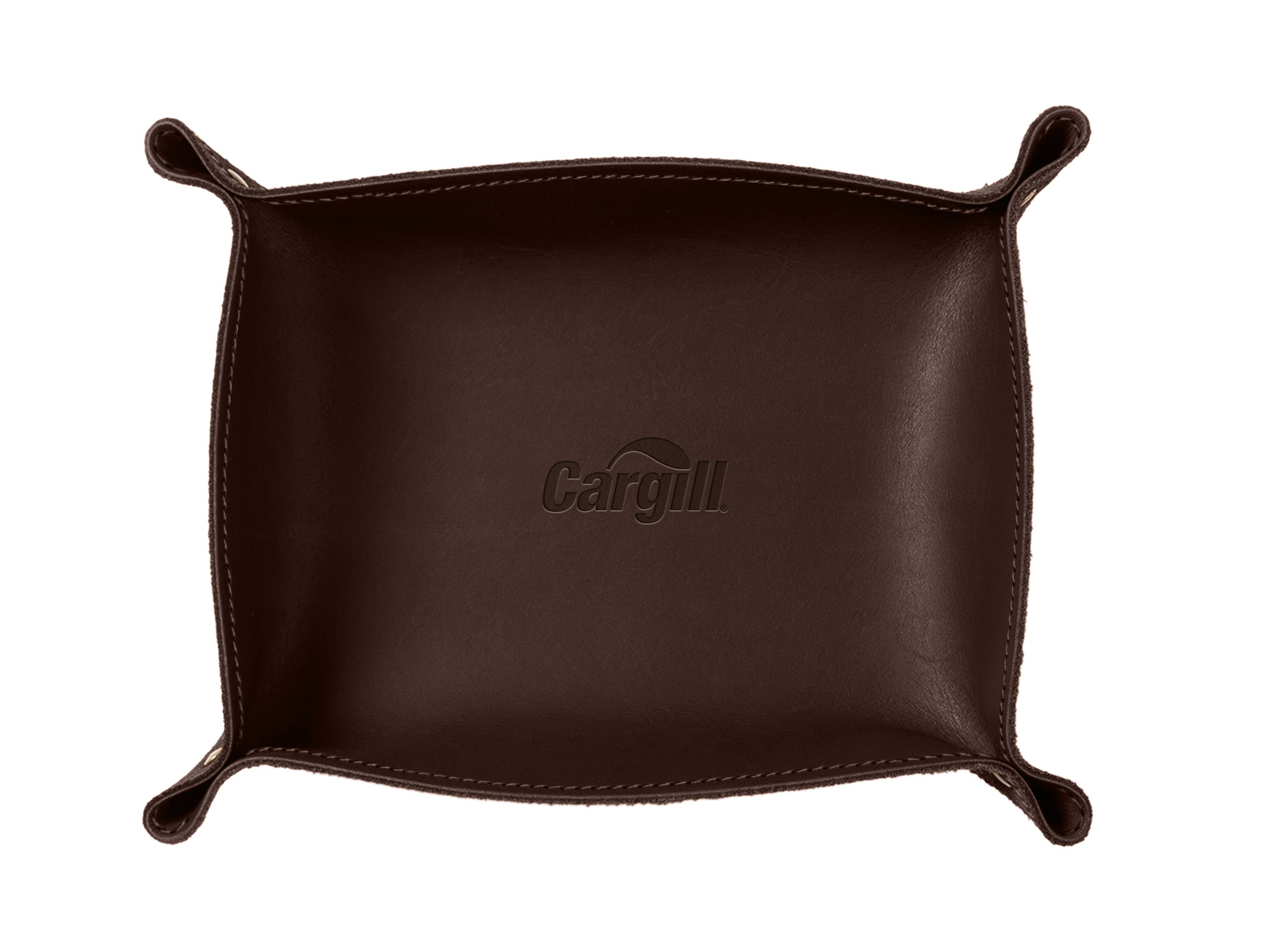 Rivet Valet Tray | Full Grain Leather | Made in USA