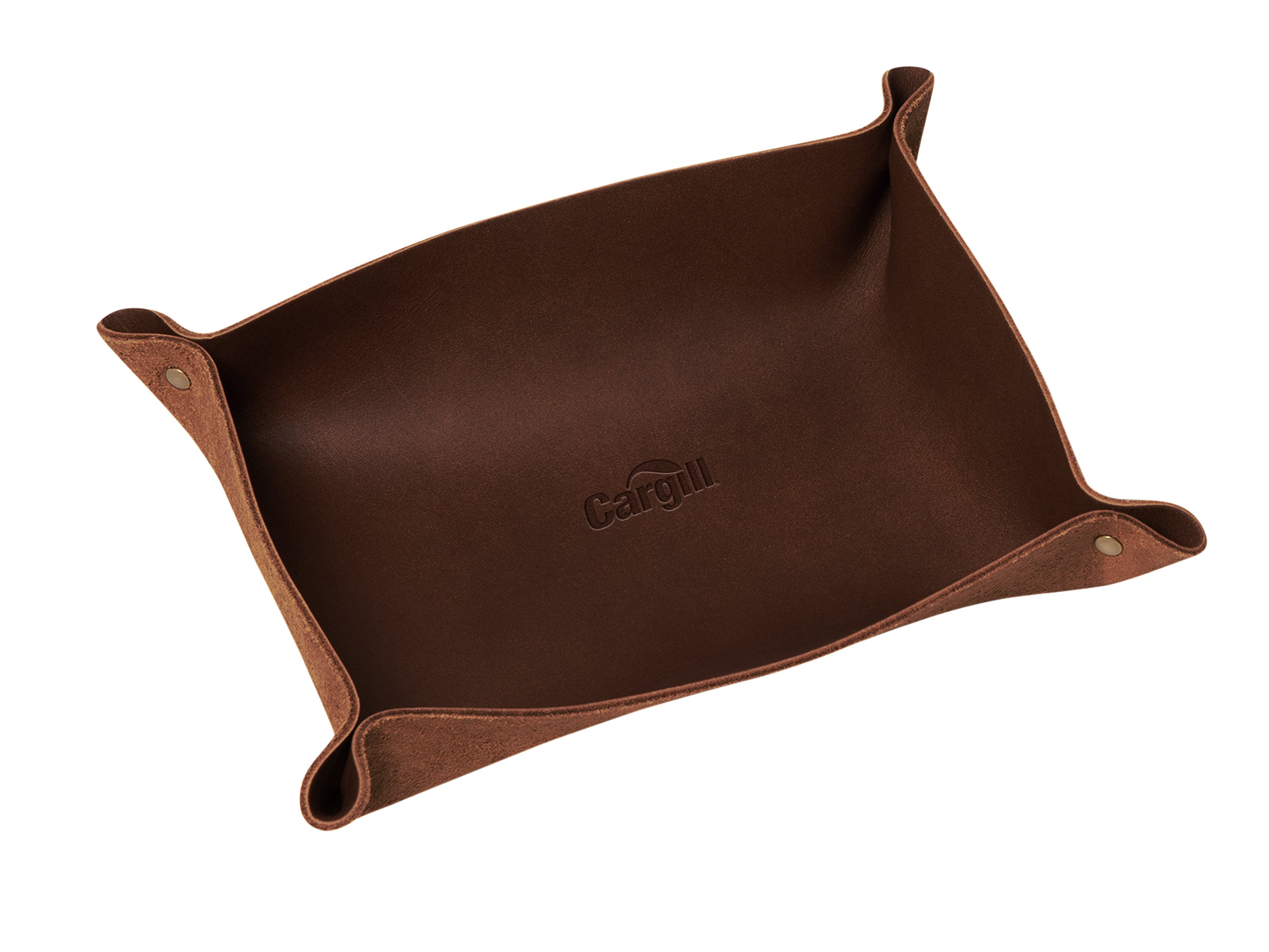 Rivet Valet Tray | Full Grain Leather | Made in USA