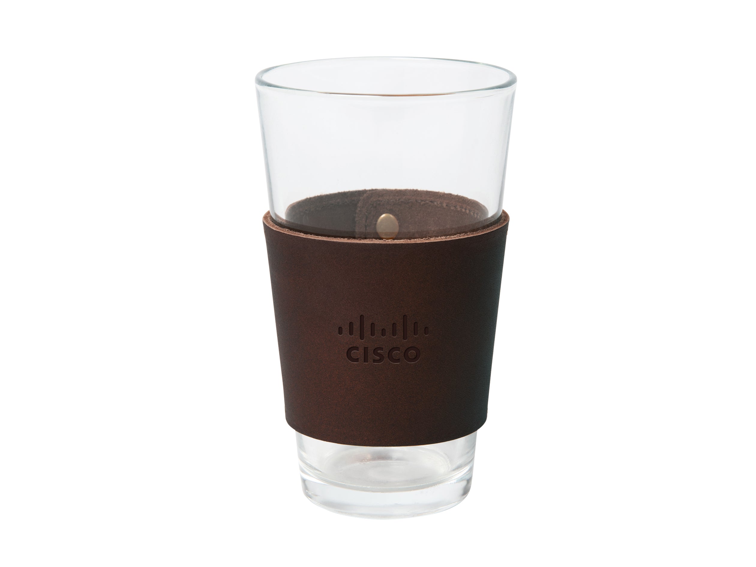 Pint Glass Sleeve | Full Grain Leather | Made in USA