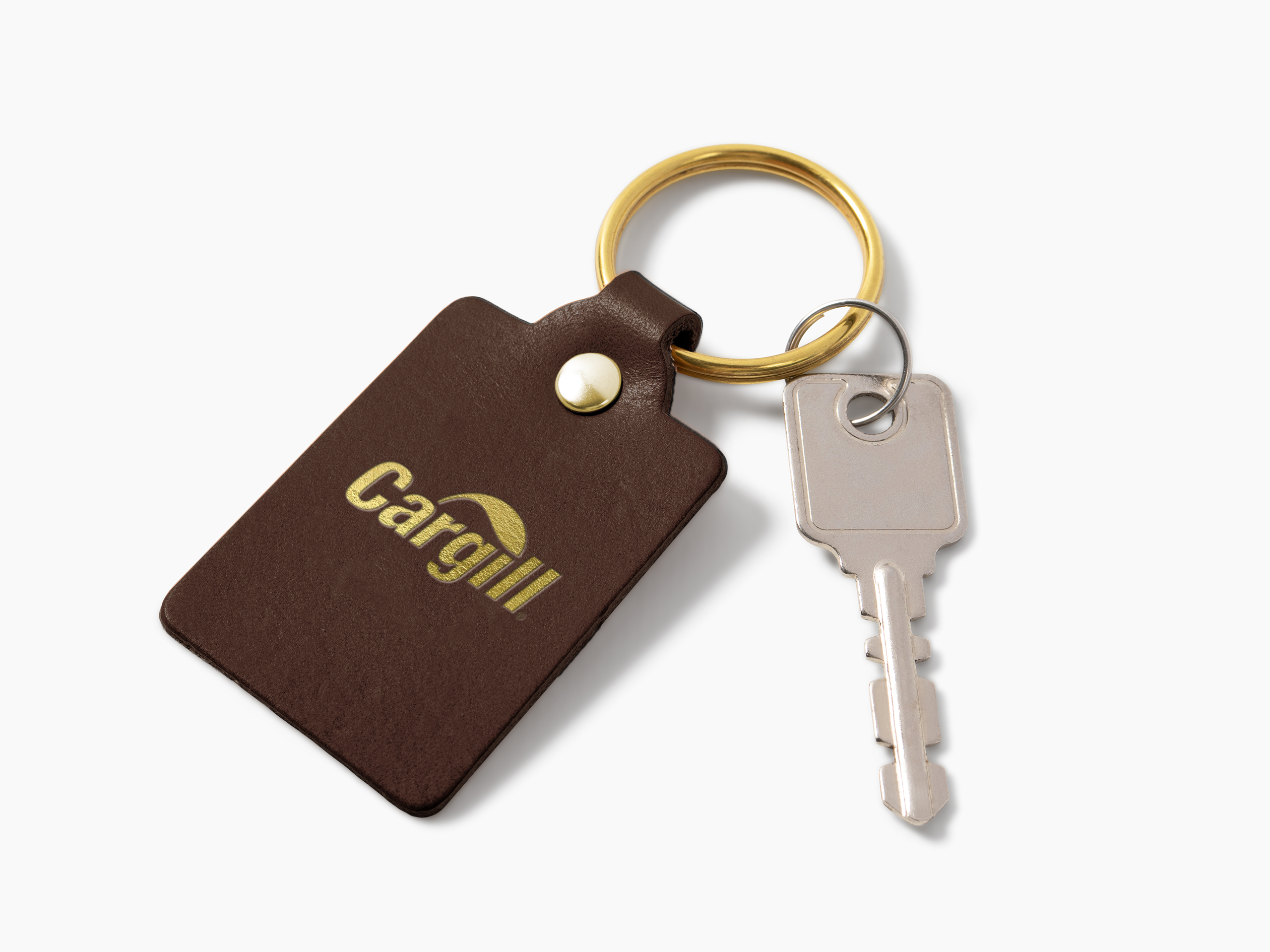 Rectangular Key Fob | Full Grain Leather | Made in USA