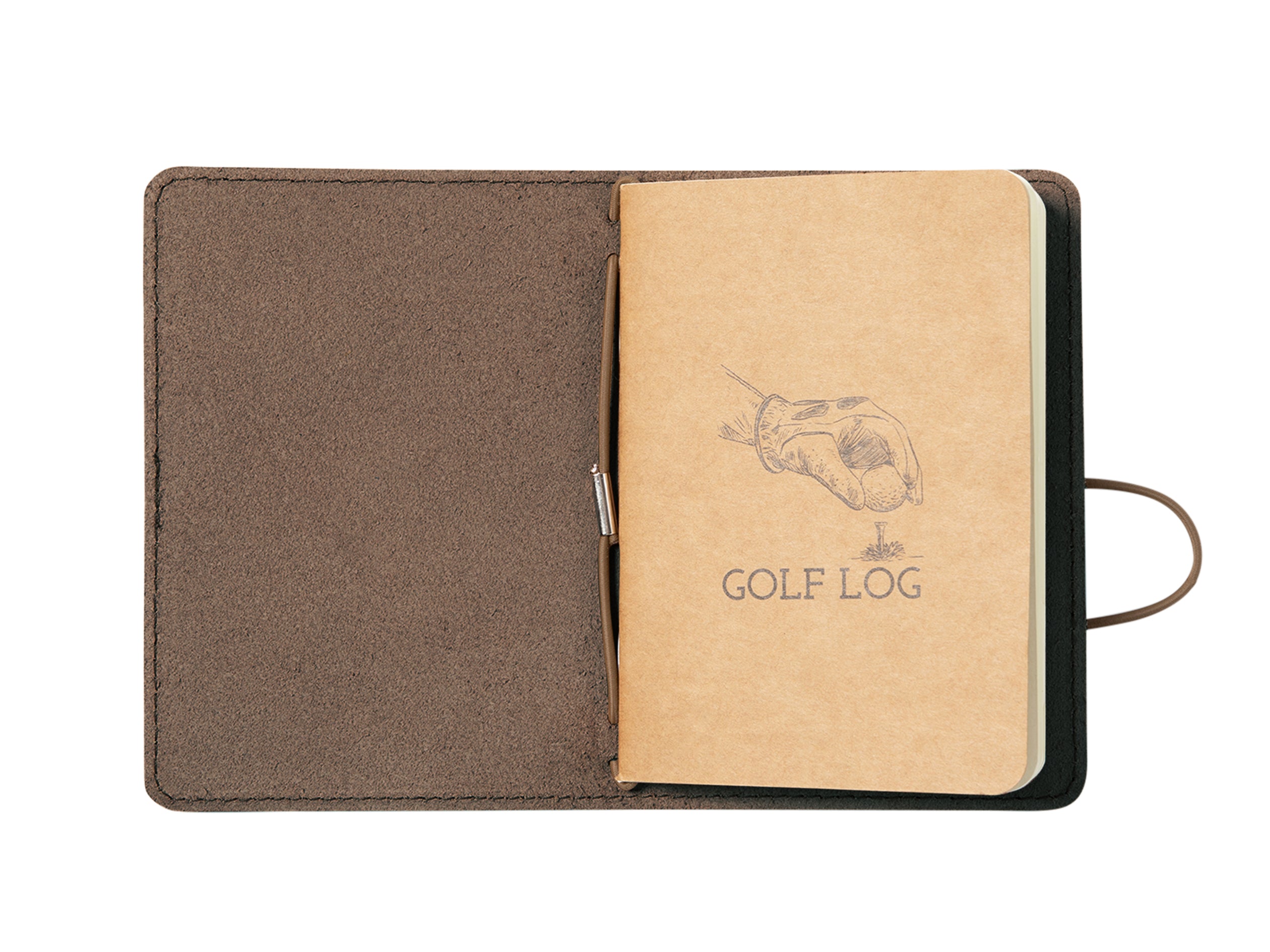 Golf Log Book | Full Grain Leather | Made in USA