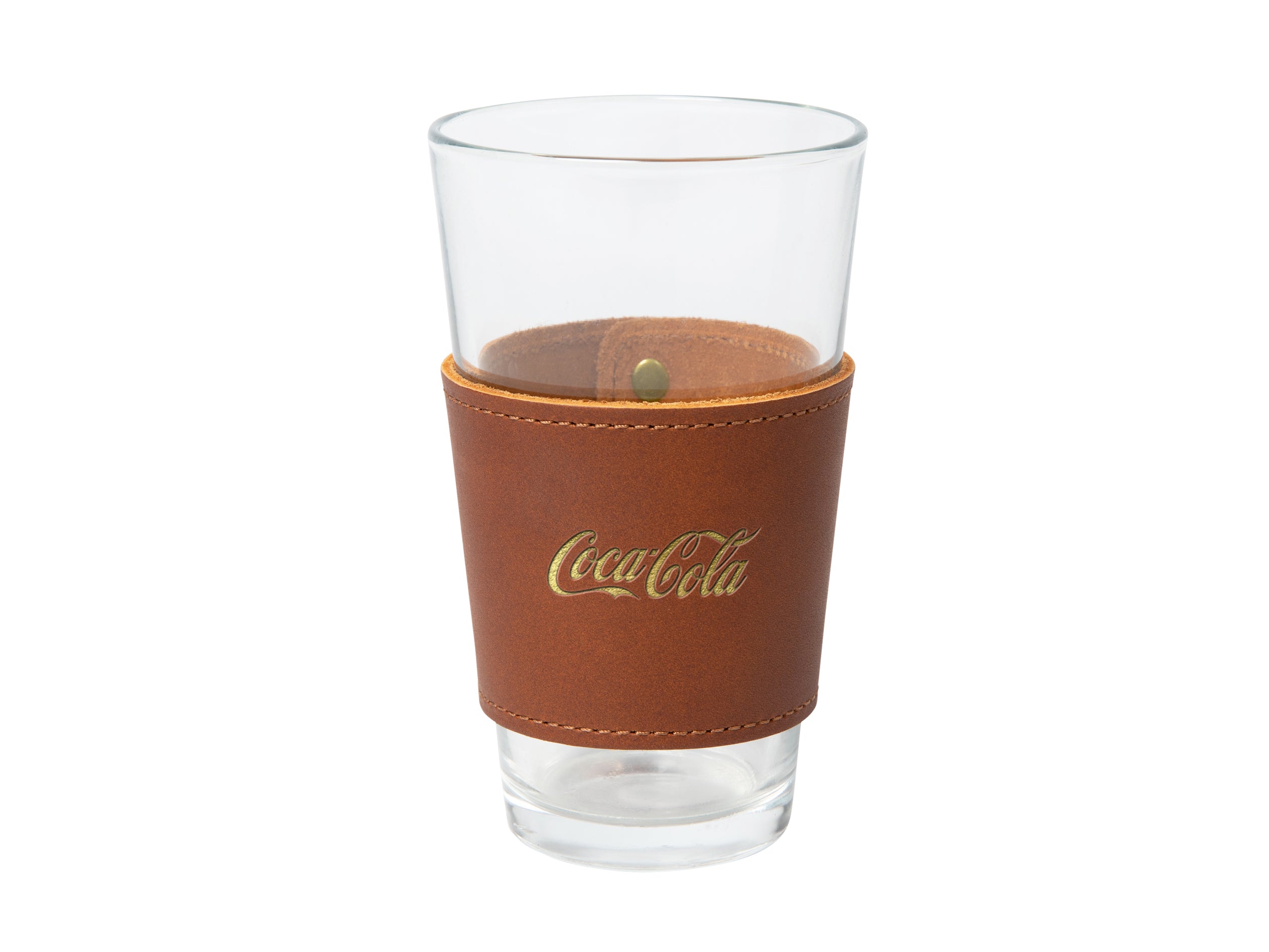 Pint Glass Sleeve | Full Grain Leather | Made in USA