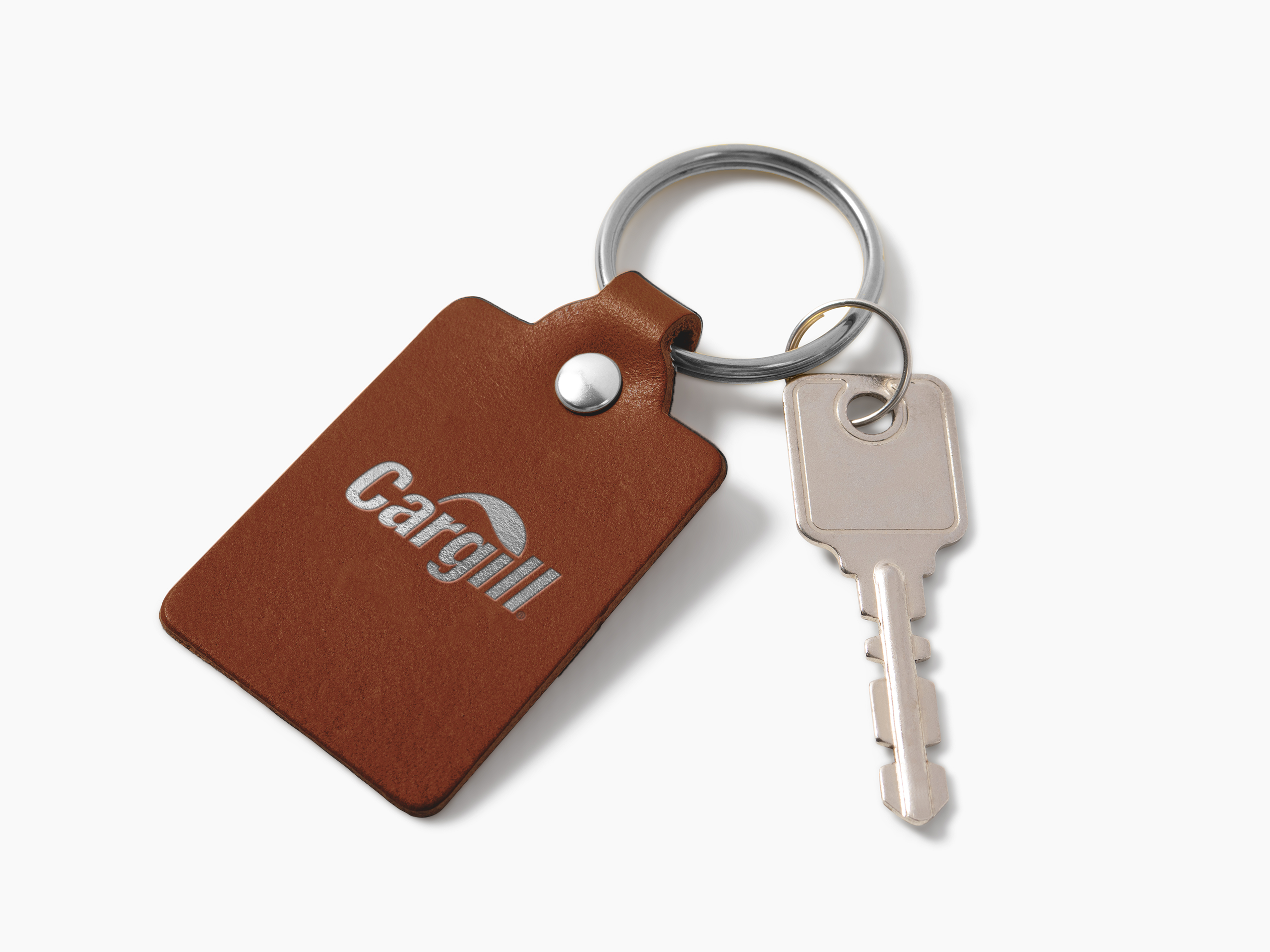 Rectangular Key Fob | Full Grain Leather | Made in USA