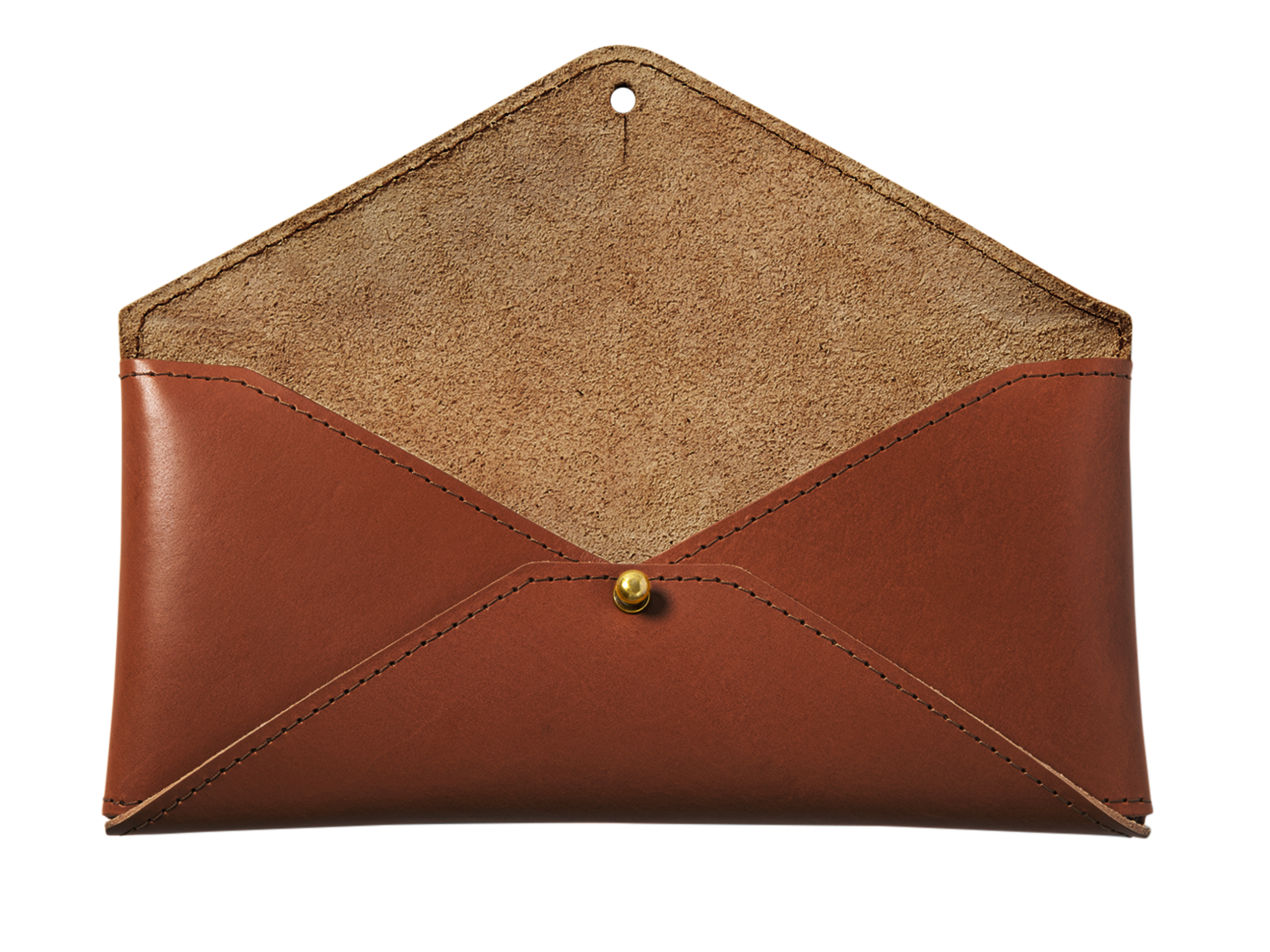 Large Document Envelope | Full Grain Leather | Made in USA