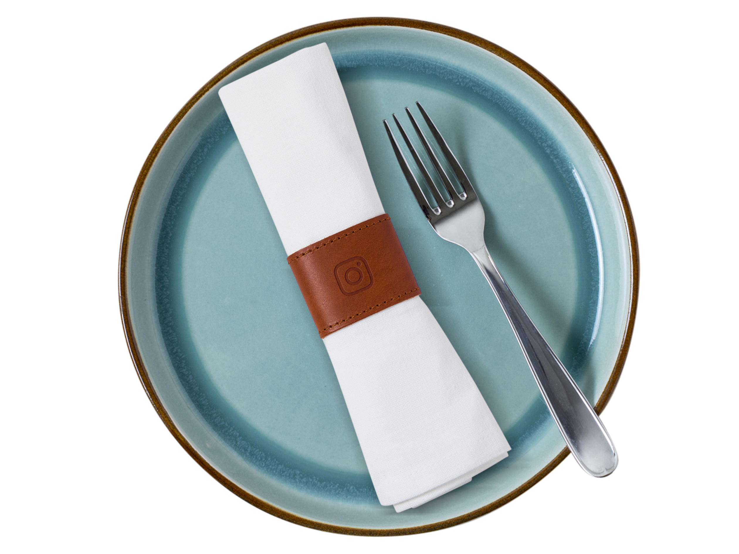 Napkin Rings (Set of 2) | Full Grain Leather | Made in USA