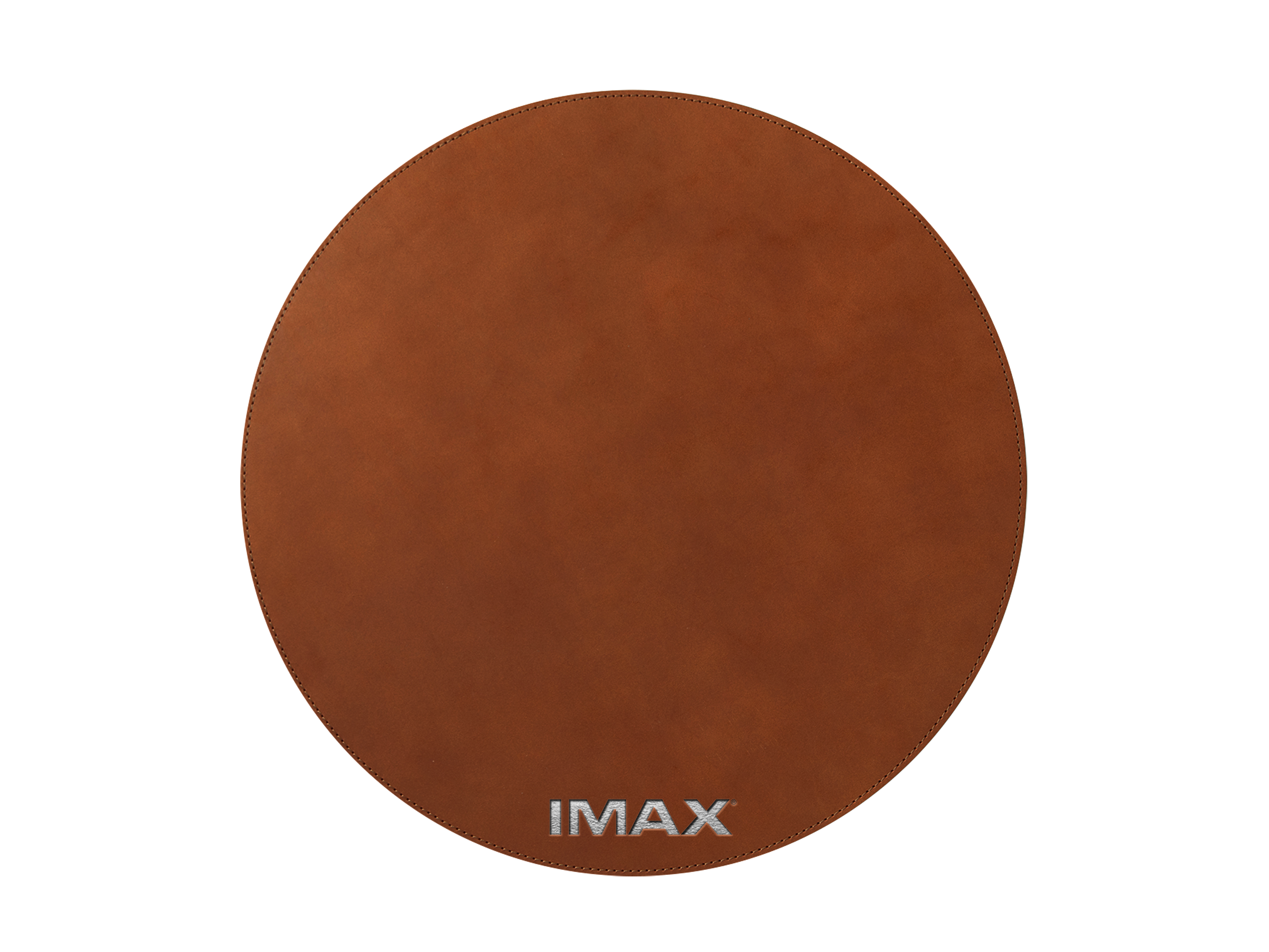 15" Round Placemat | Full Grain Leather | Made in USA