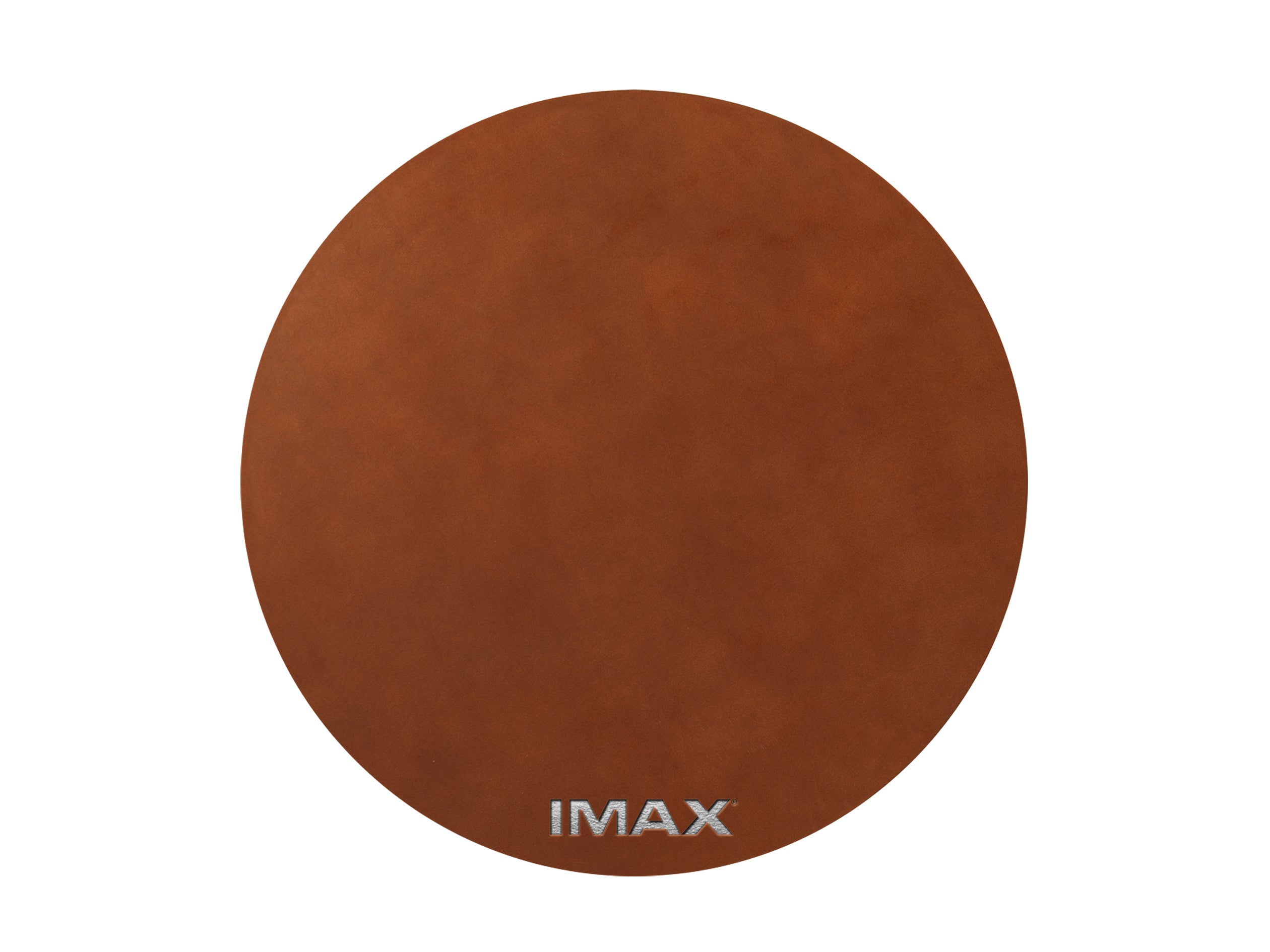 15" Round Placemat | Full Grain Leather | Made in USA