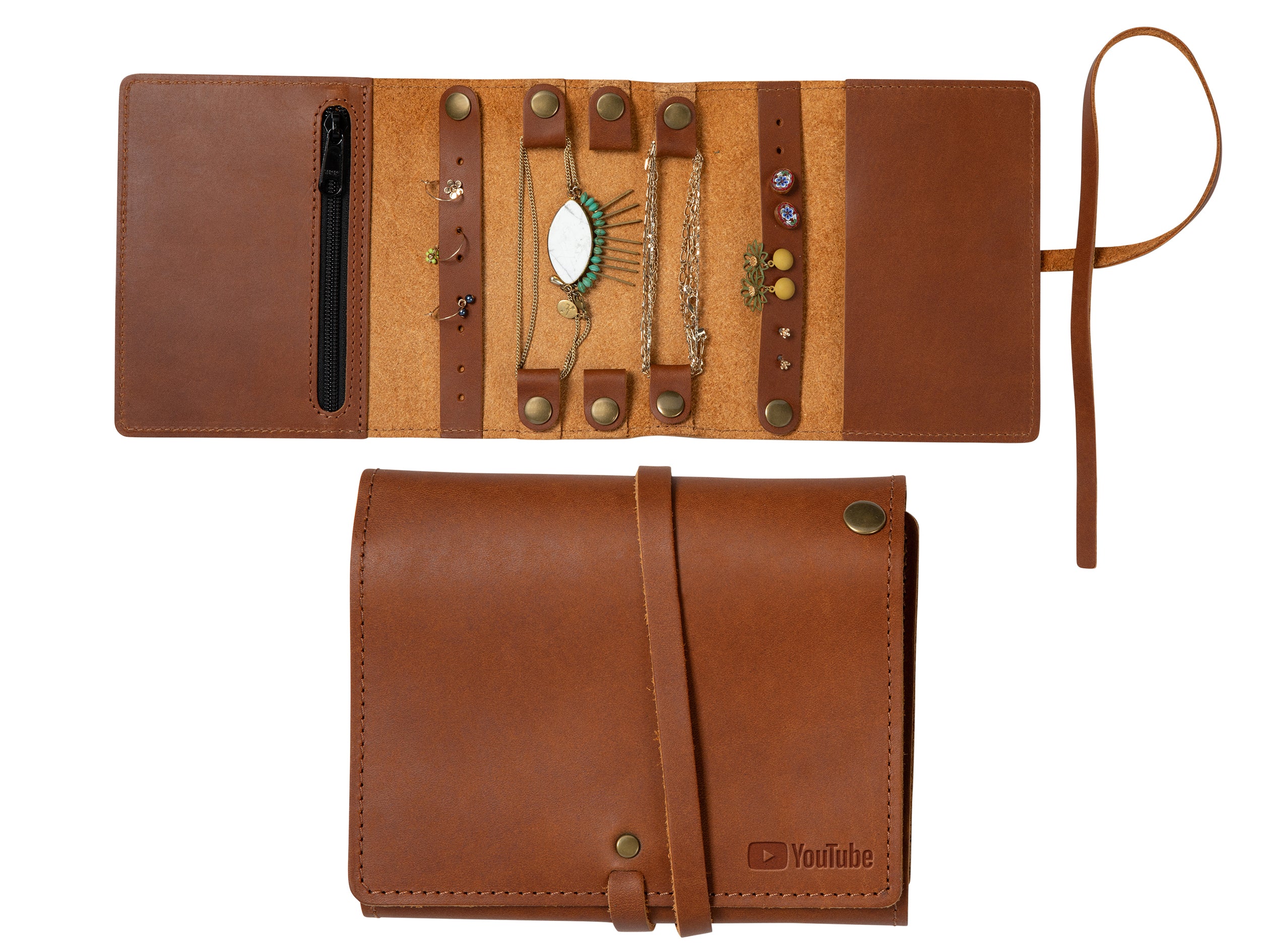 Jewelry Organizer | Full Grain Leather | Made in USA
