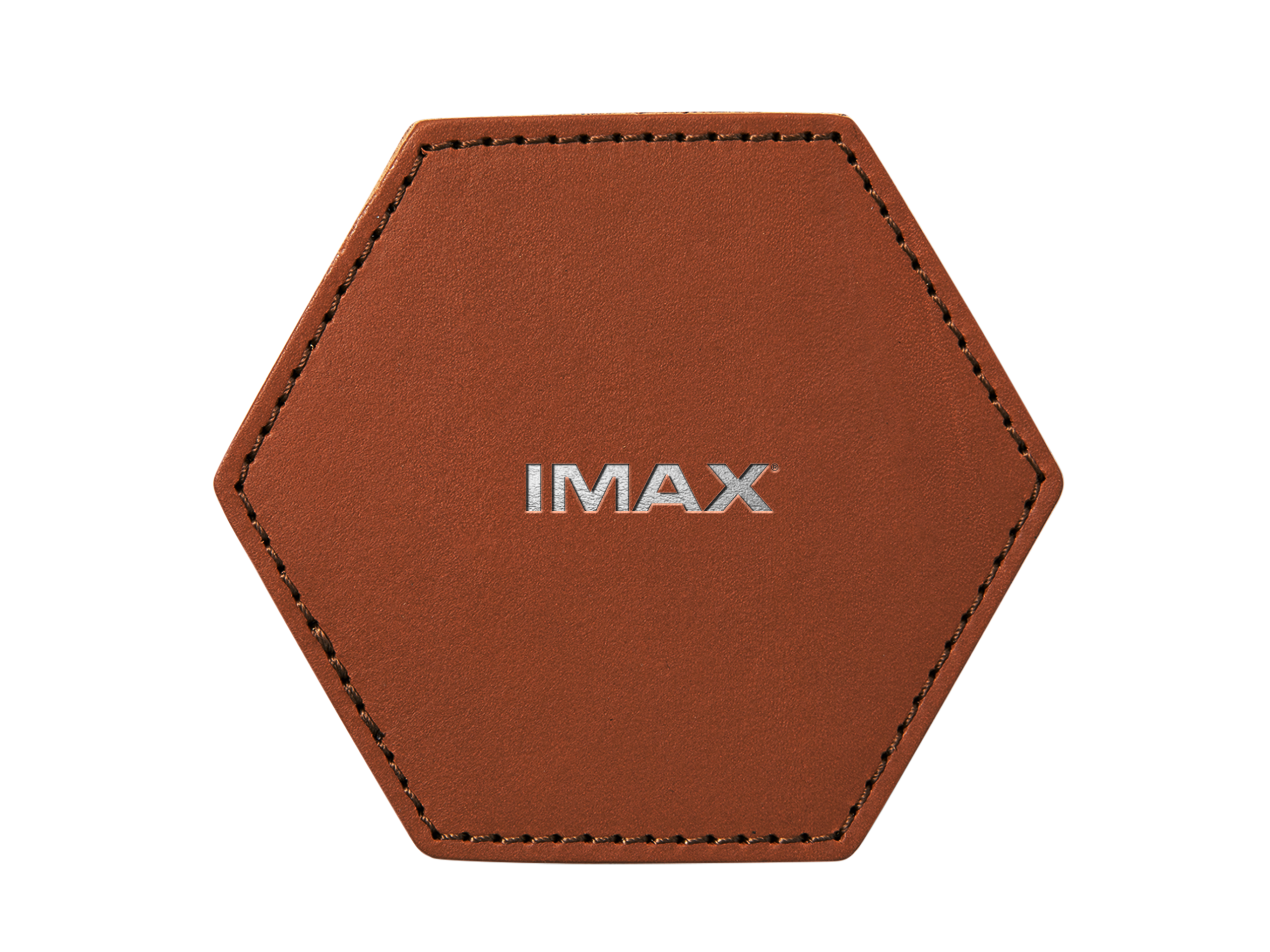 Hexagon Coasters (Set of 4) | Full Grain Leather | Made in USA