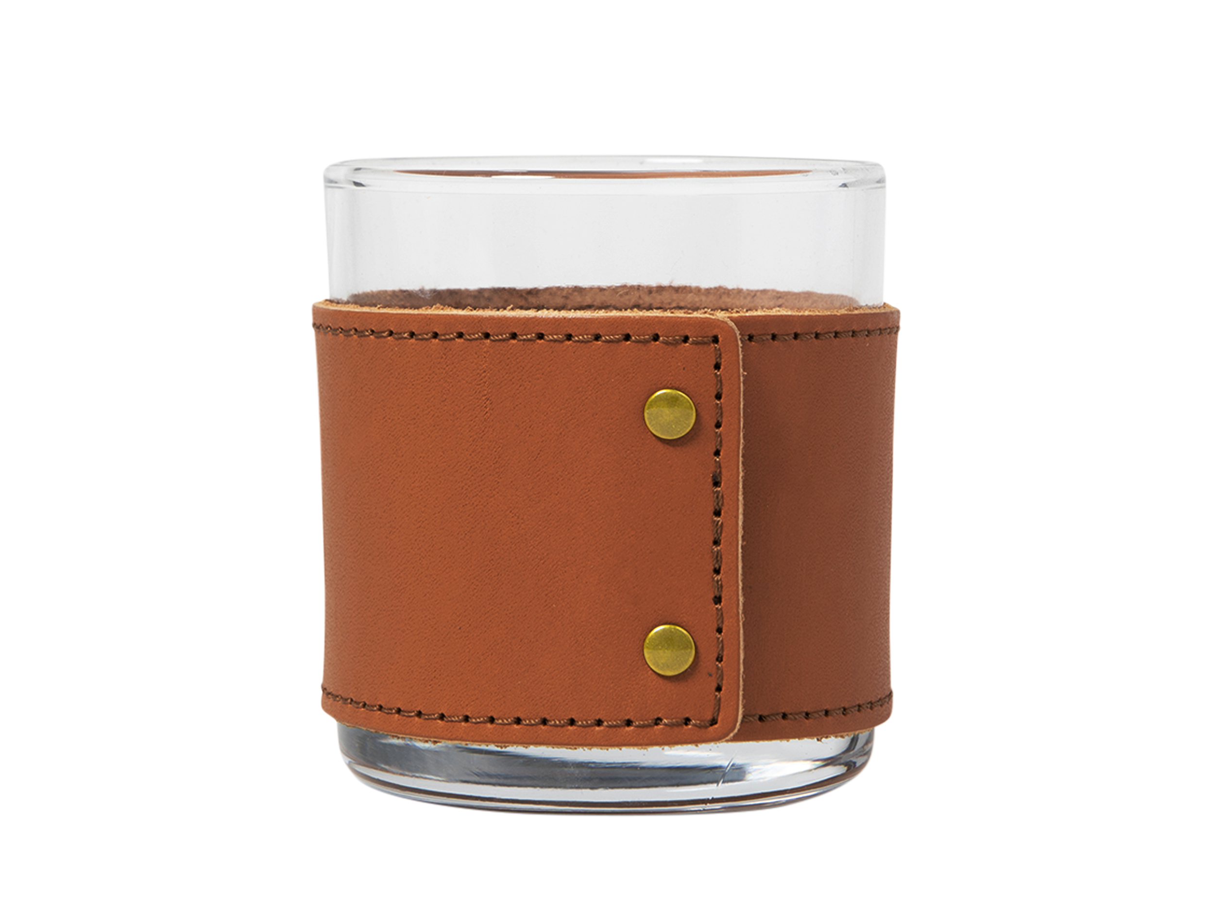 10.5oz Rocks Glass | Full Grain Leather | Made in USA