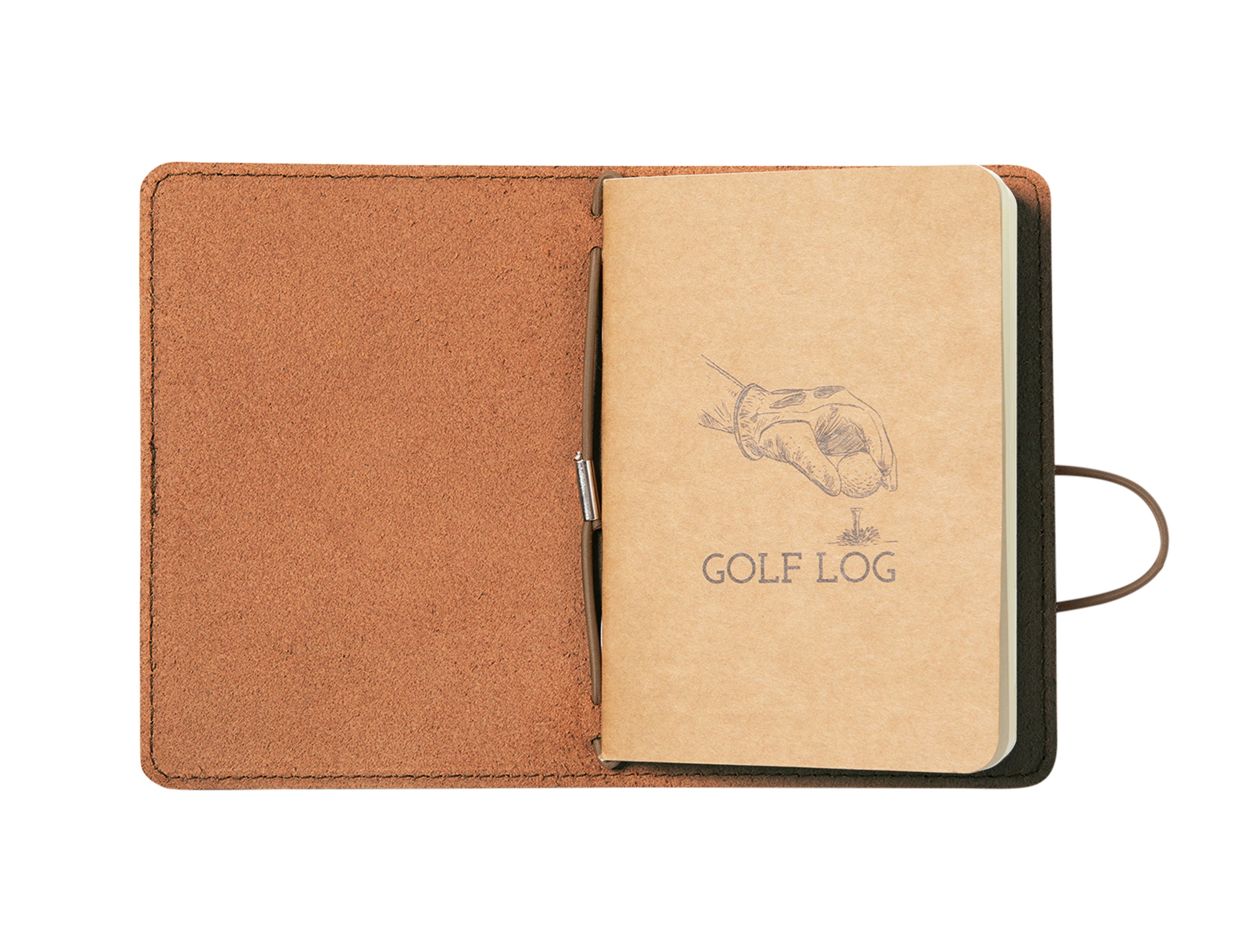 Golf Log Book | Full Grain Leather | Made in USA