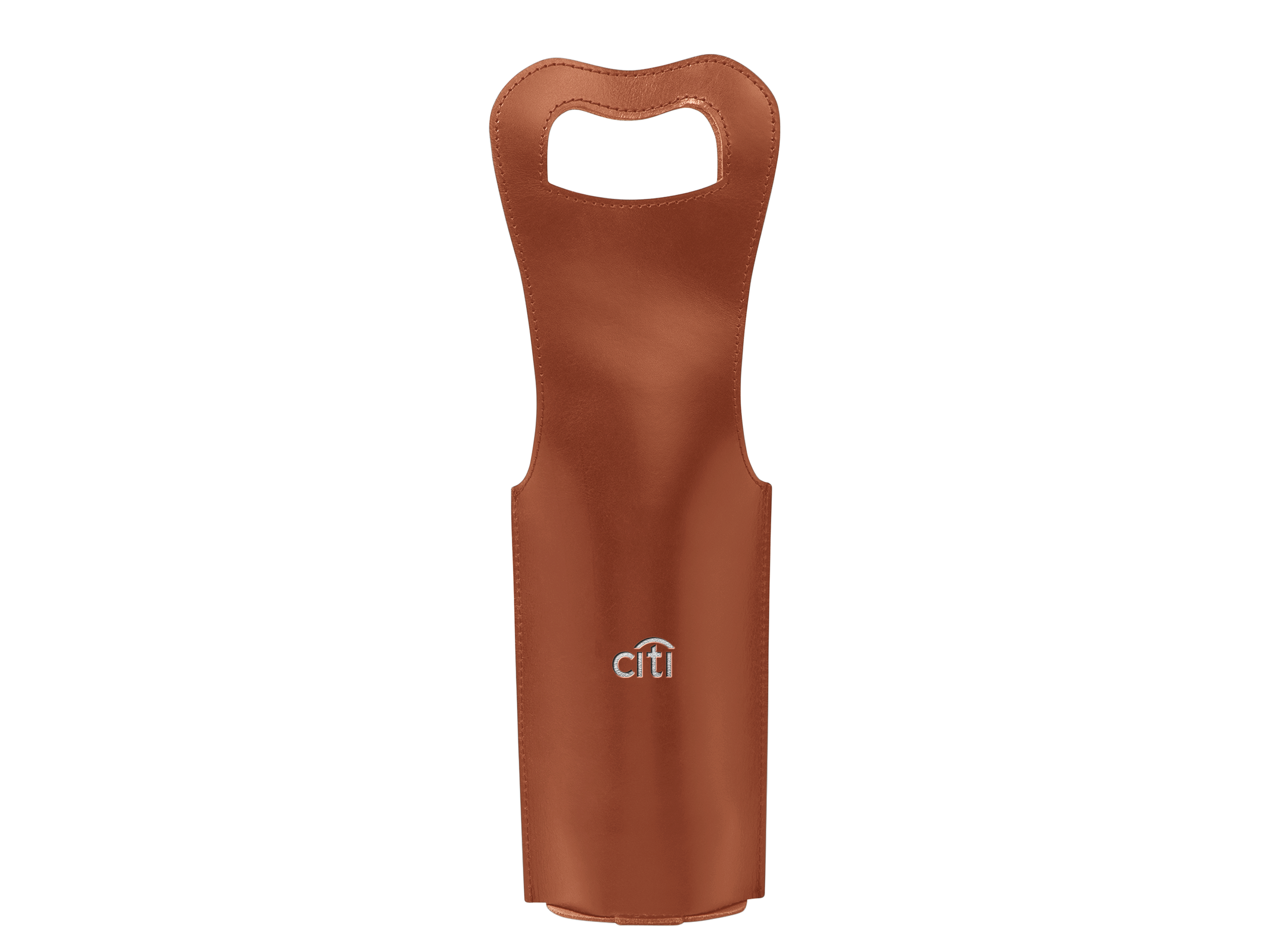 Single Wine Bottle Tote | Full Grain Leather | Made in USA