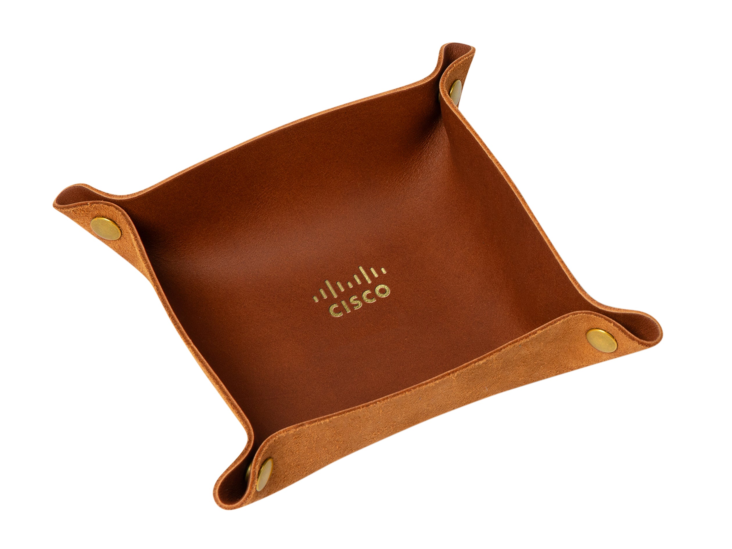 Snap Valet Tray | Full Grain Leather | Made in USA