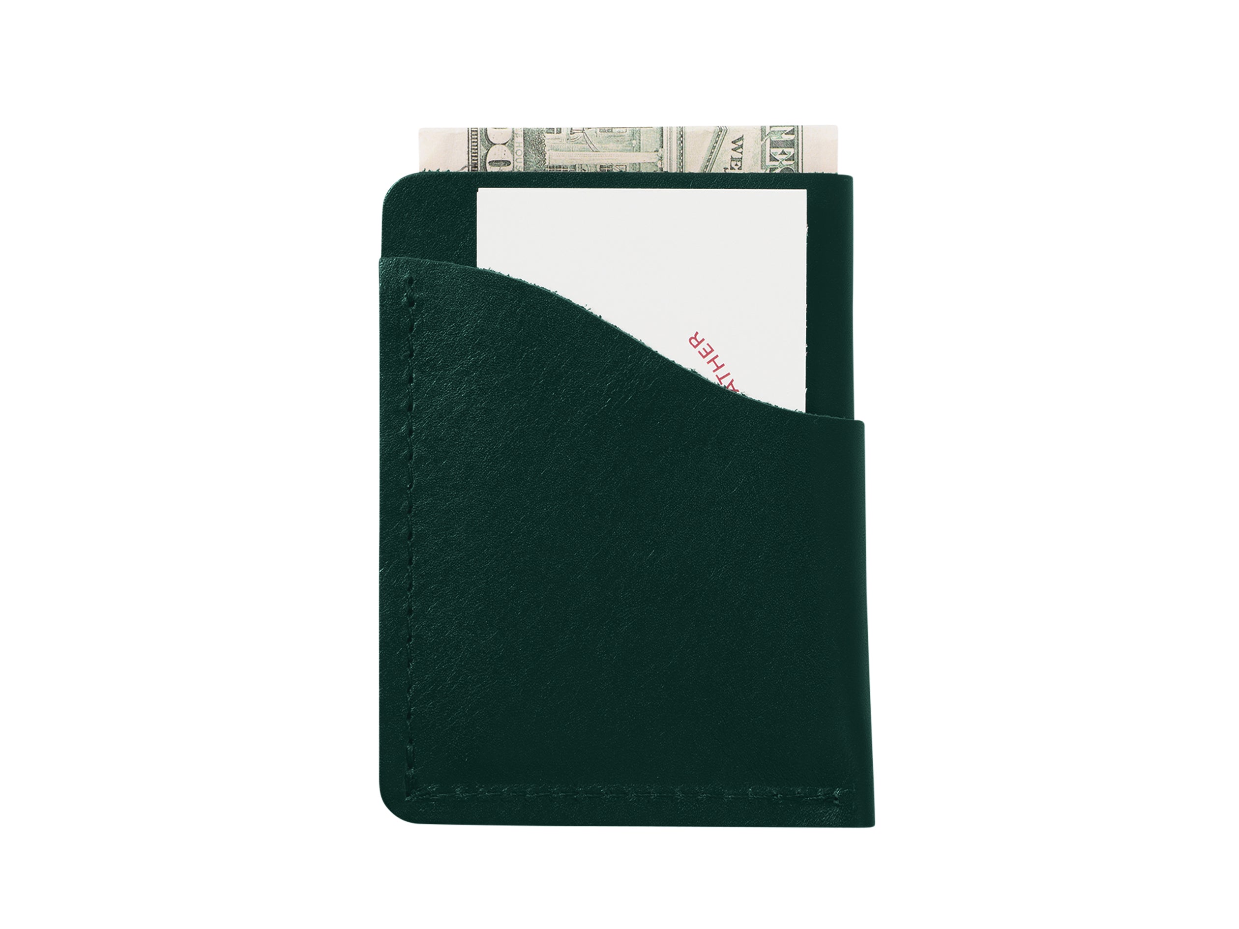 Wave Wallet | Full Grain Leather | Made in USA