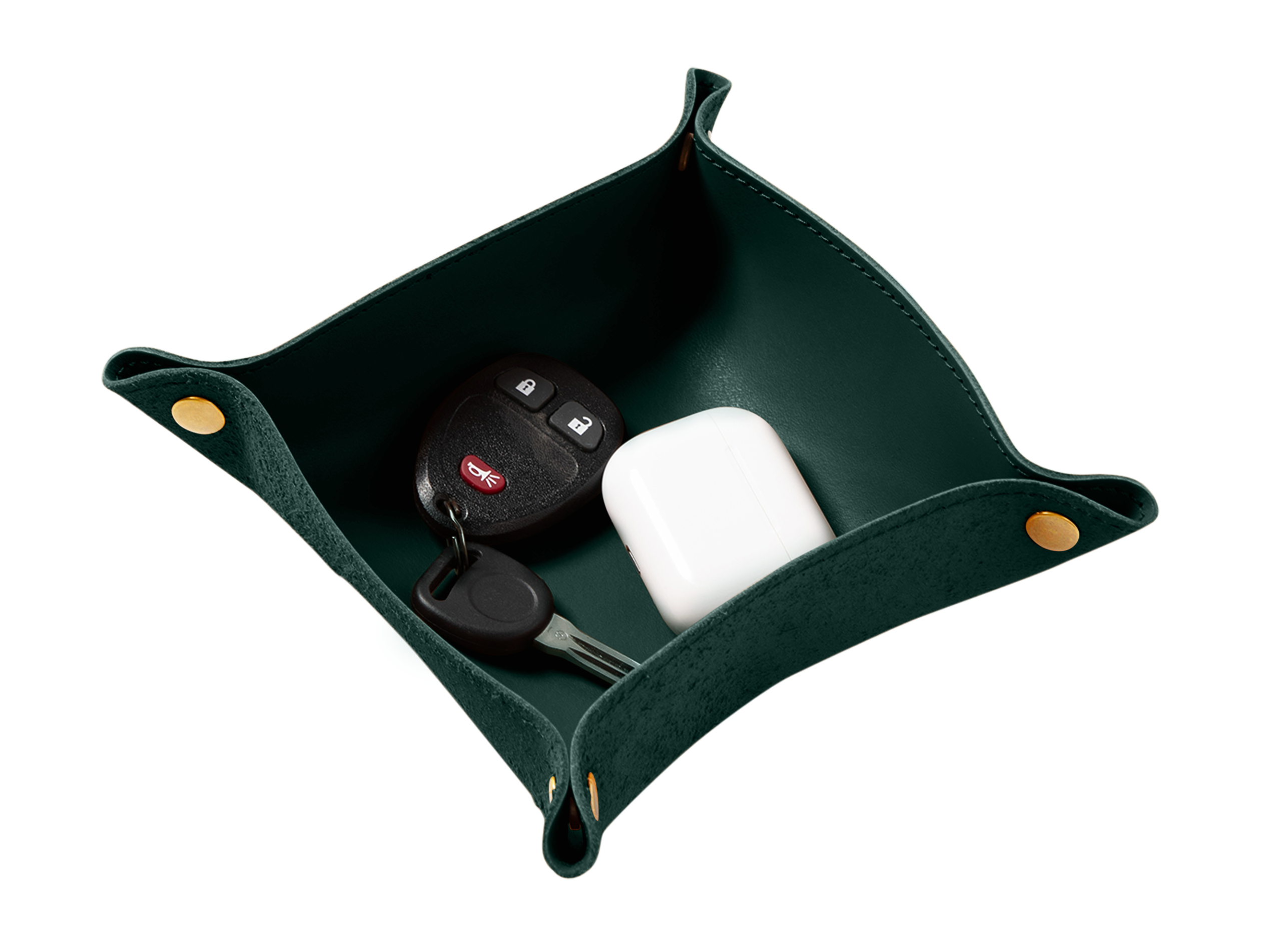 Snap Valet Tray | Full Grain Leather | Made in USA