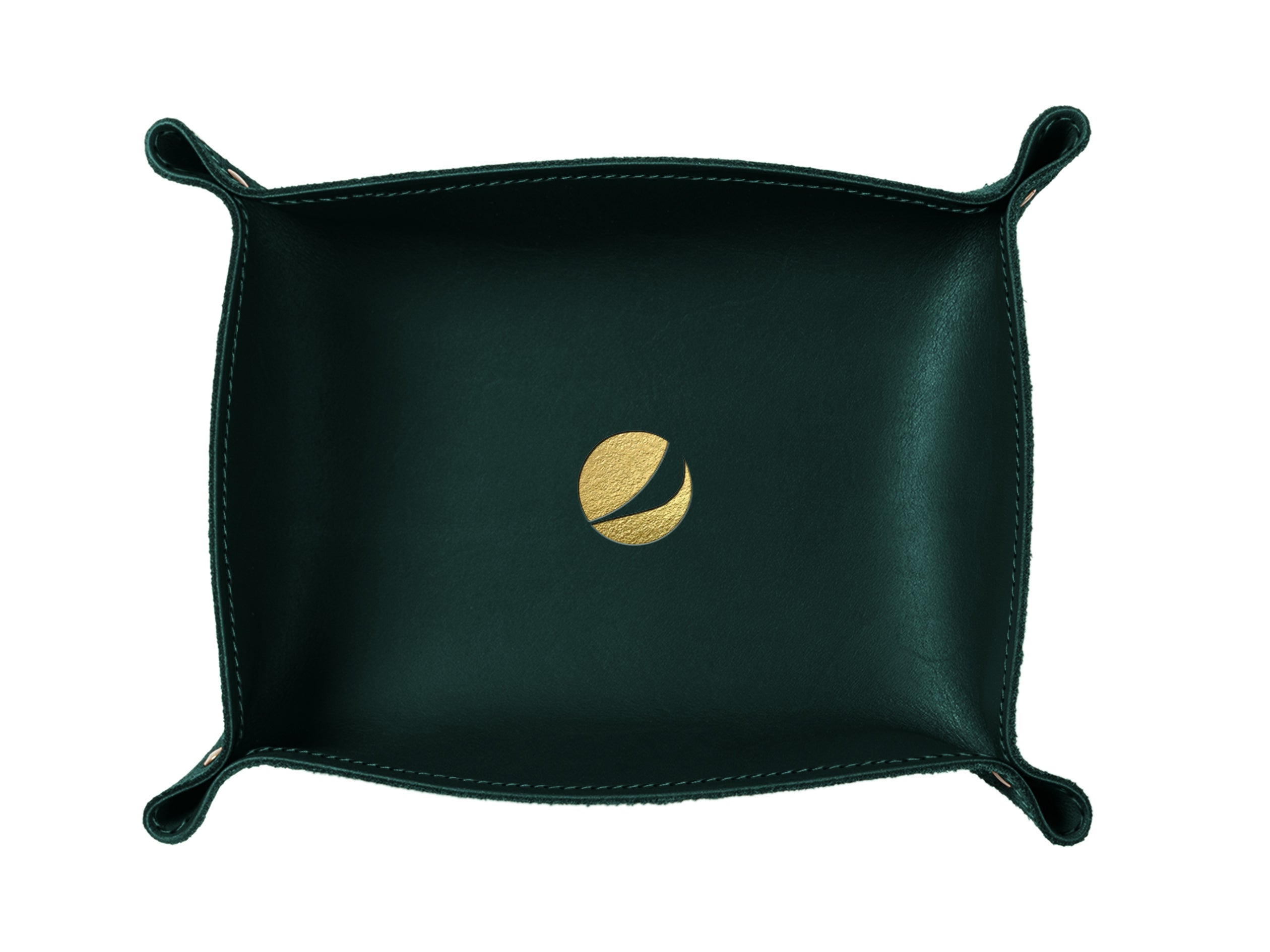 Rivet Valet Tray | Full Grain Leather | Made in USA