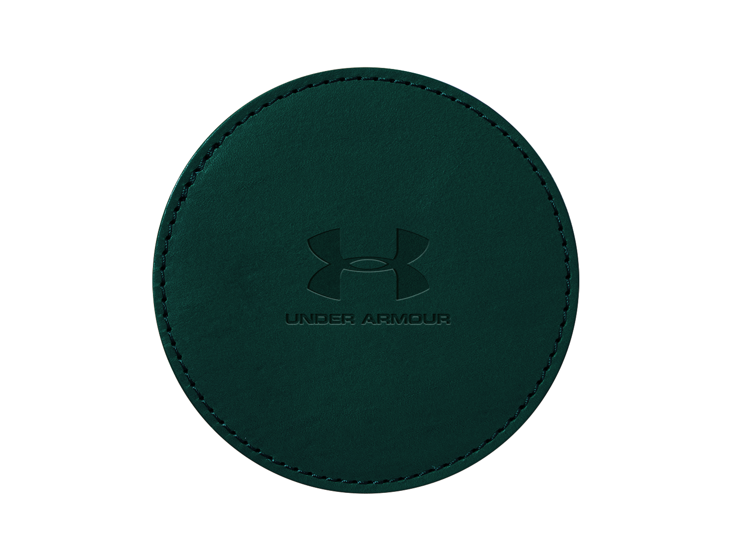 Round Coasters (Set of 4) | Full Grain Leather | Made in USA