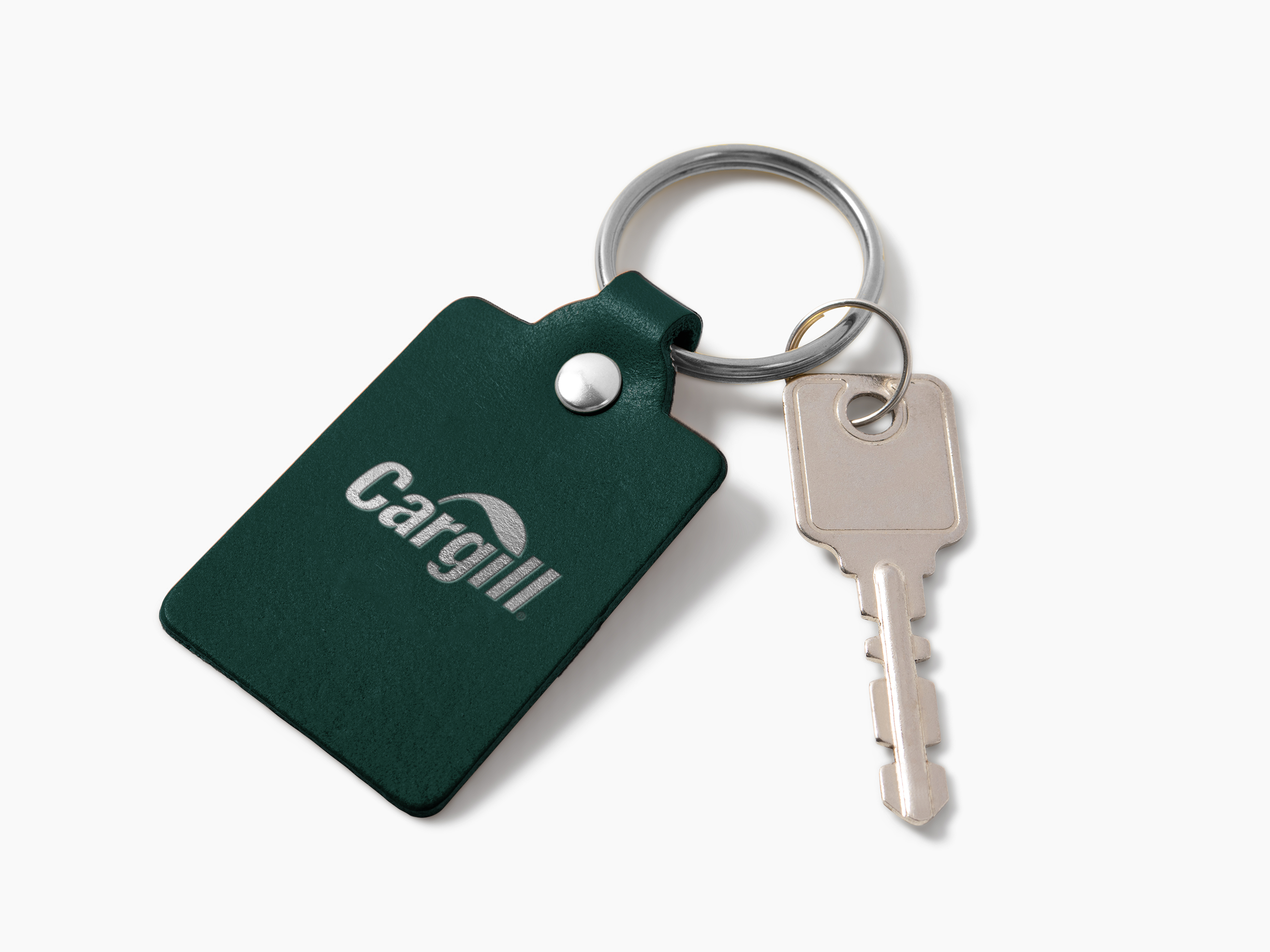 Rectangular Key Fob | Full Grain Leather | Made in USA