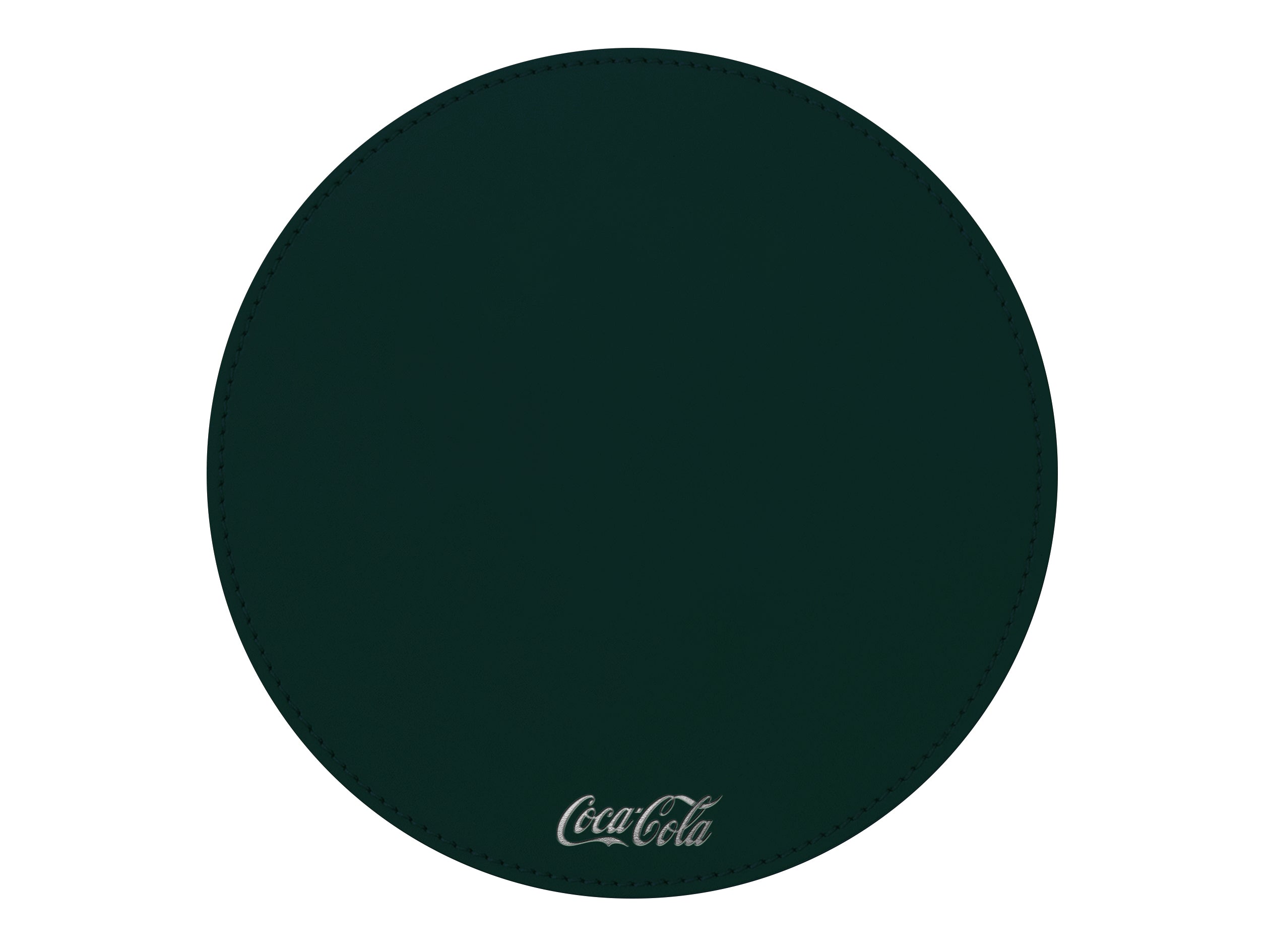 Round Mouse Pad | Full Grain Leather | Made in USA