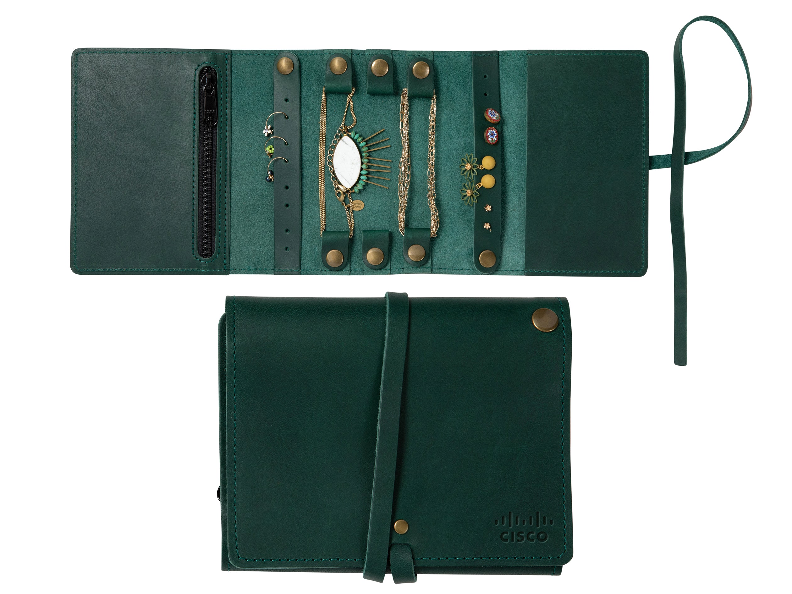Jewelry Organizer | Full Grain Leather | Made in USA