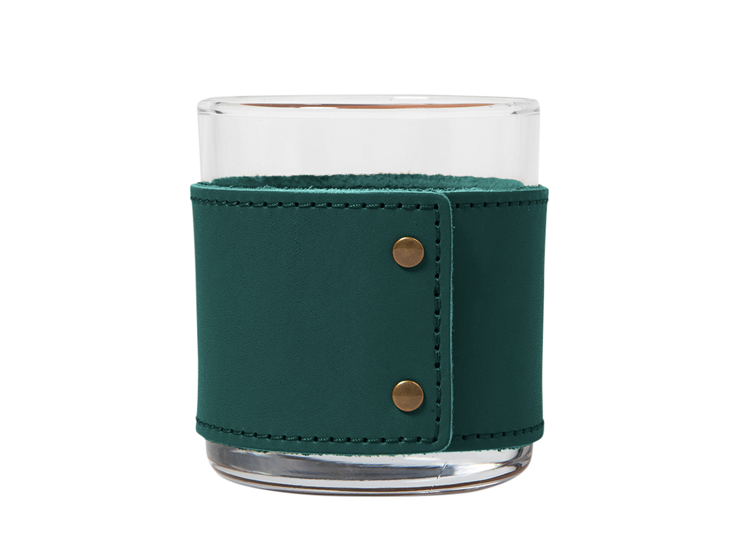 10.5oz Rocks Glass | Full Grain Leather | Made in USA
