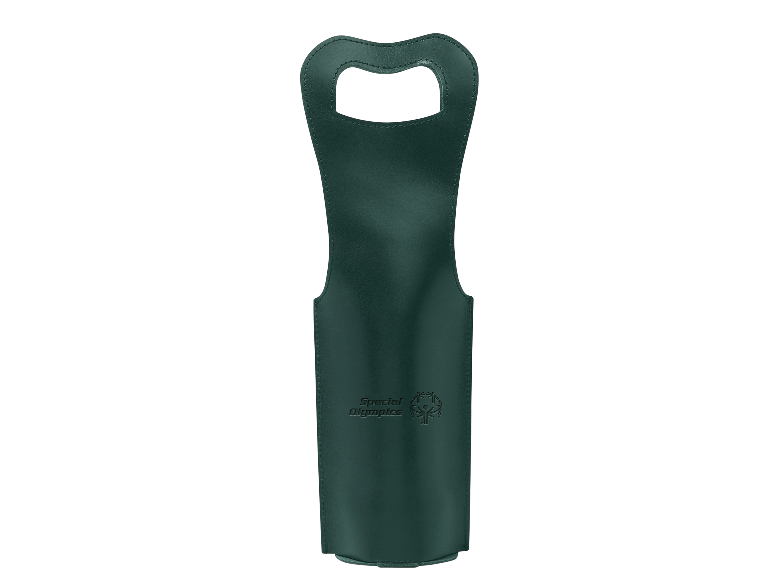 Single Wine Bottle Tote | Full Grain Leather | Made in USA