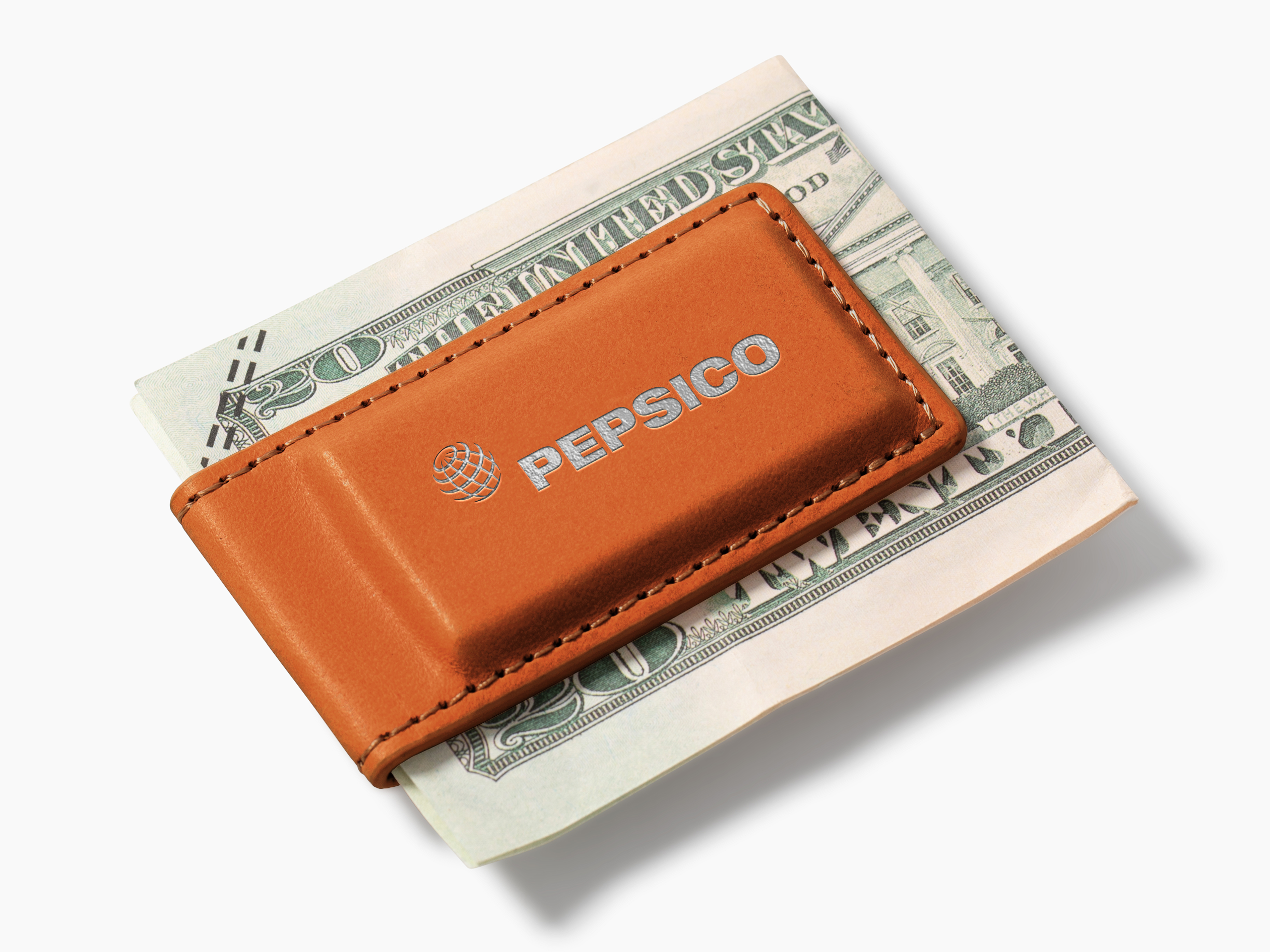 Magnetic Money Clip | Full Grain Leather | Made in USA