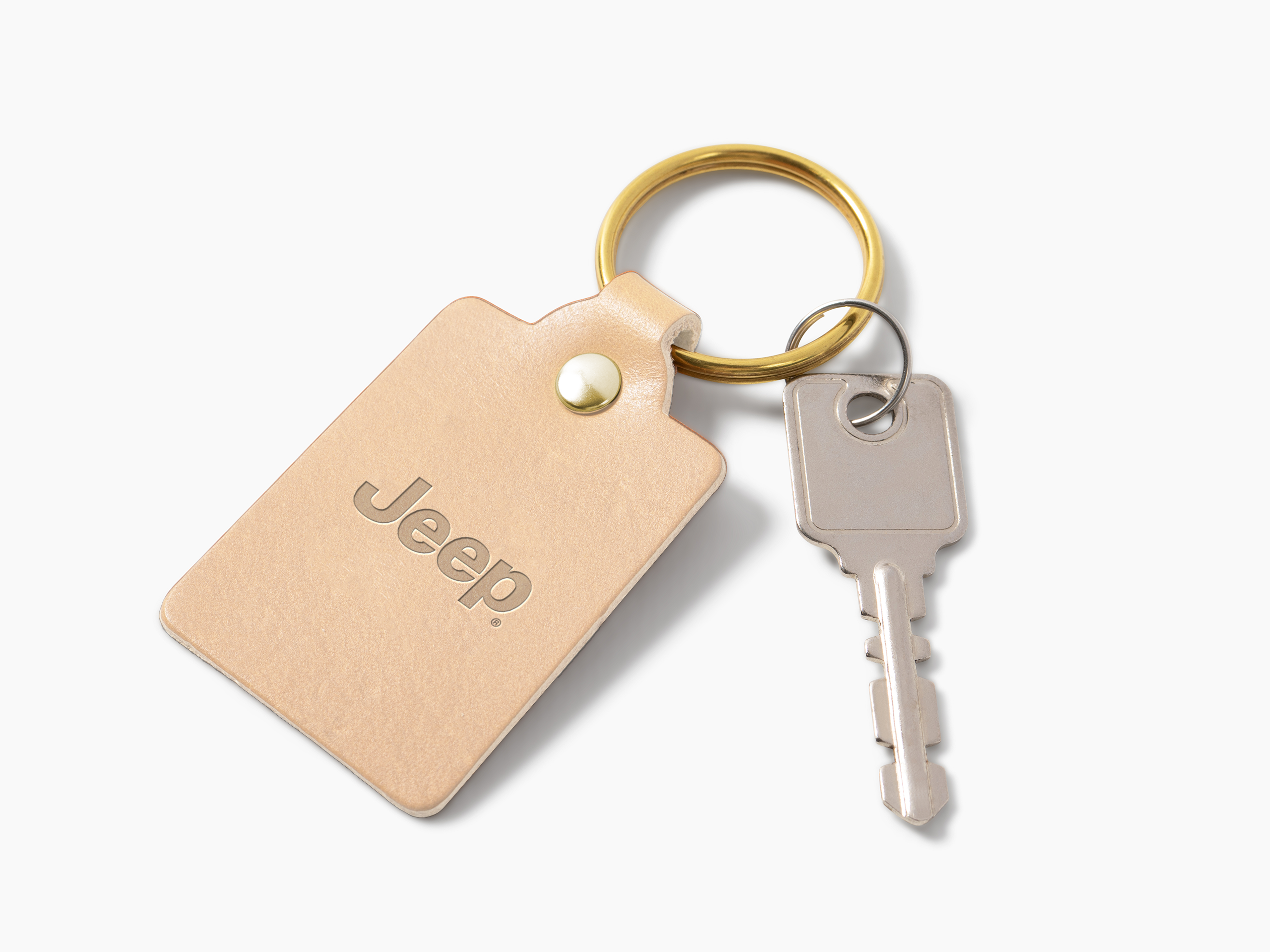 Rectangular Key Fob | Full Grain Leather | Made in USA