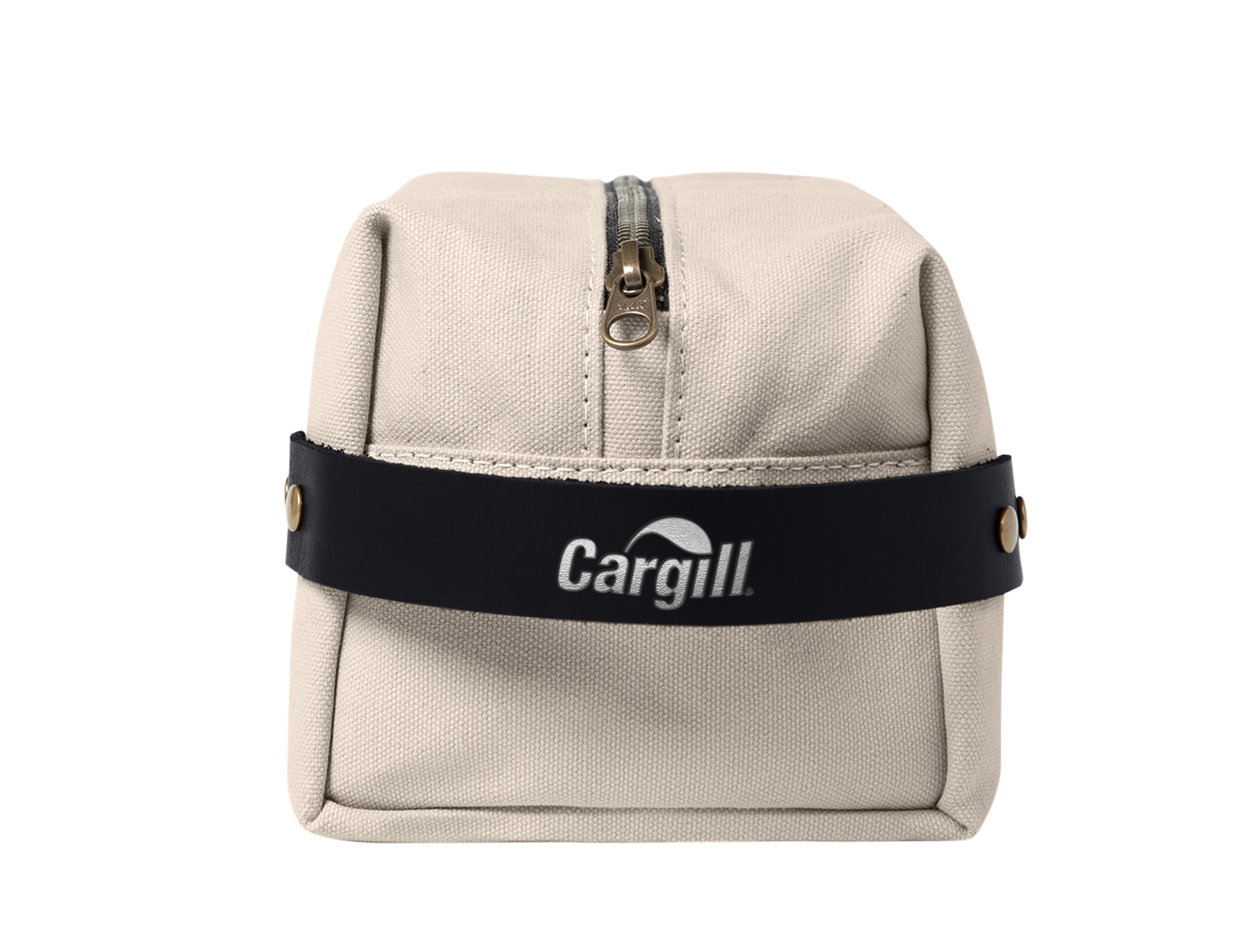 Canvas & Leather Dopp Kit | Full Grain Leather | Made in USA