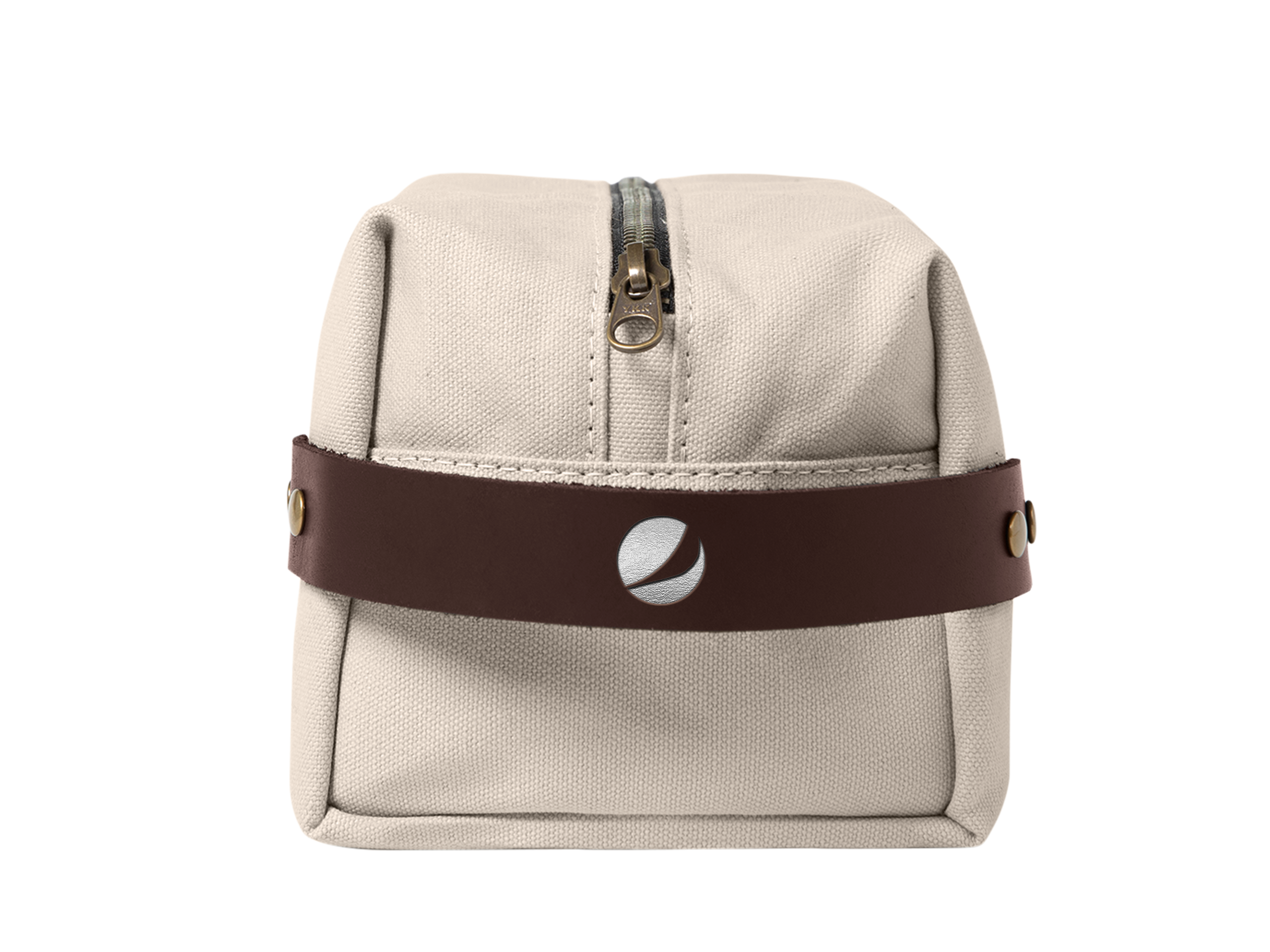 Canvas & Leather Dopp Kit | Full Grain Leather | Made in USA