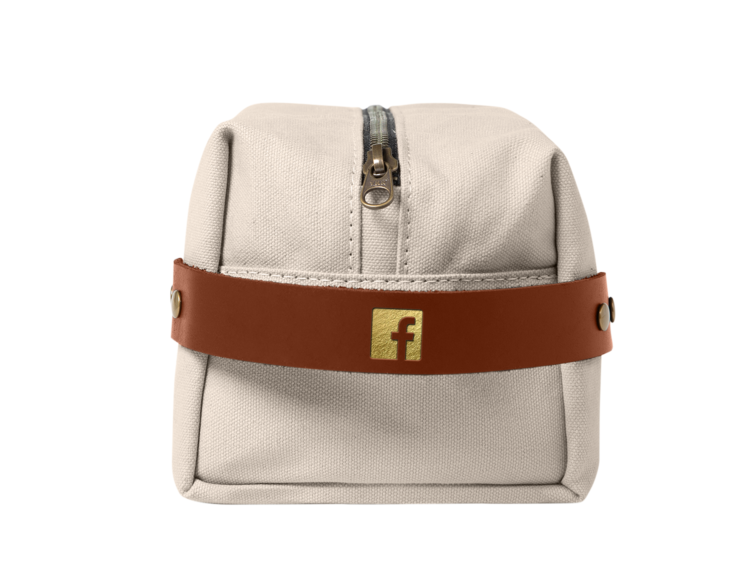 Canvas & Leather Dopp Kit | Full Grain Leather | Made in USA