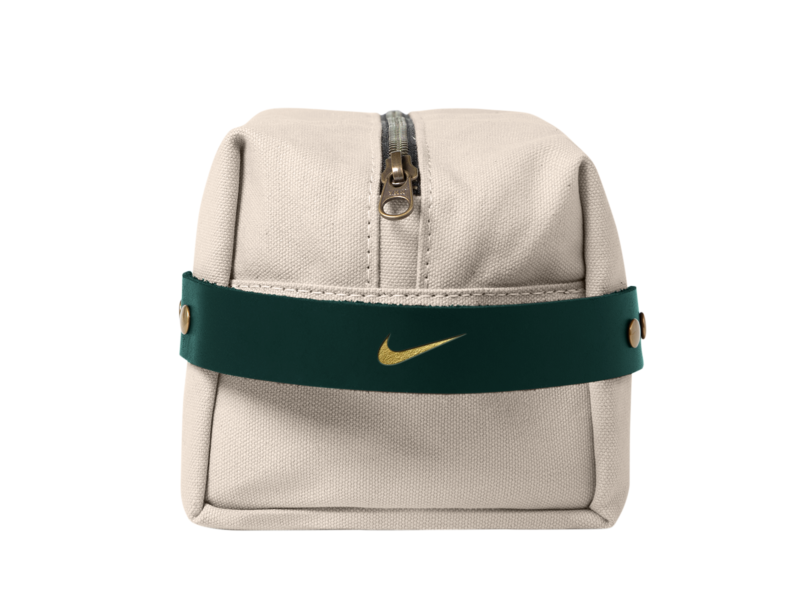 Canvas & Leather Dopp Kit | Full Grain Leather | Made in USA