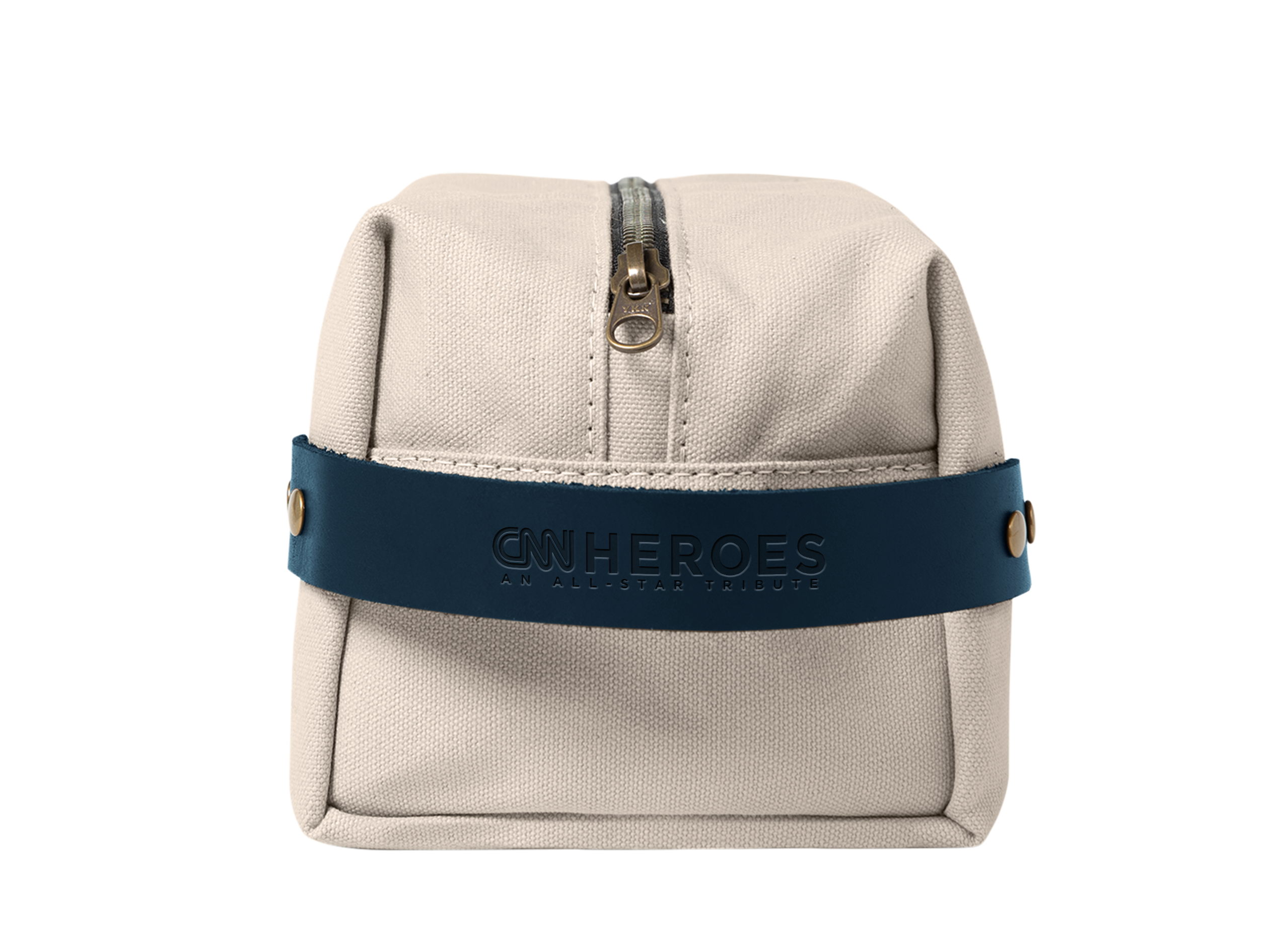 Canvas & Leather Dopp Kit | Full Grain Leather | Made in USA