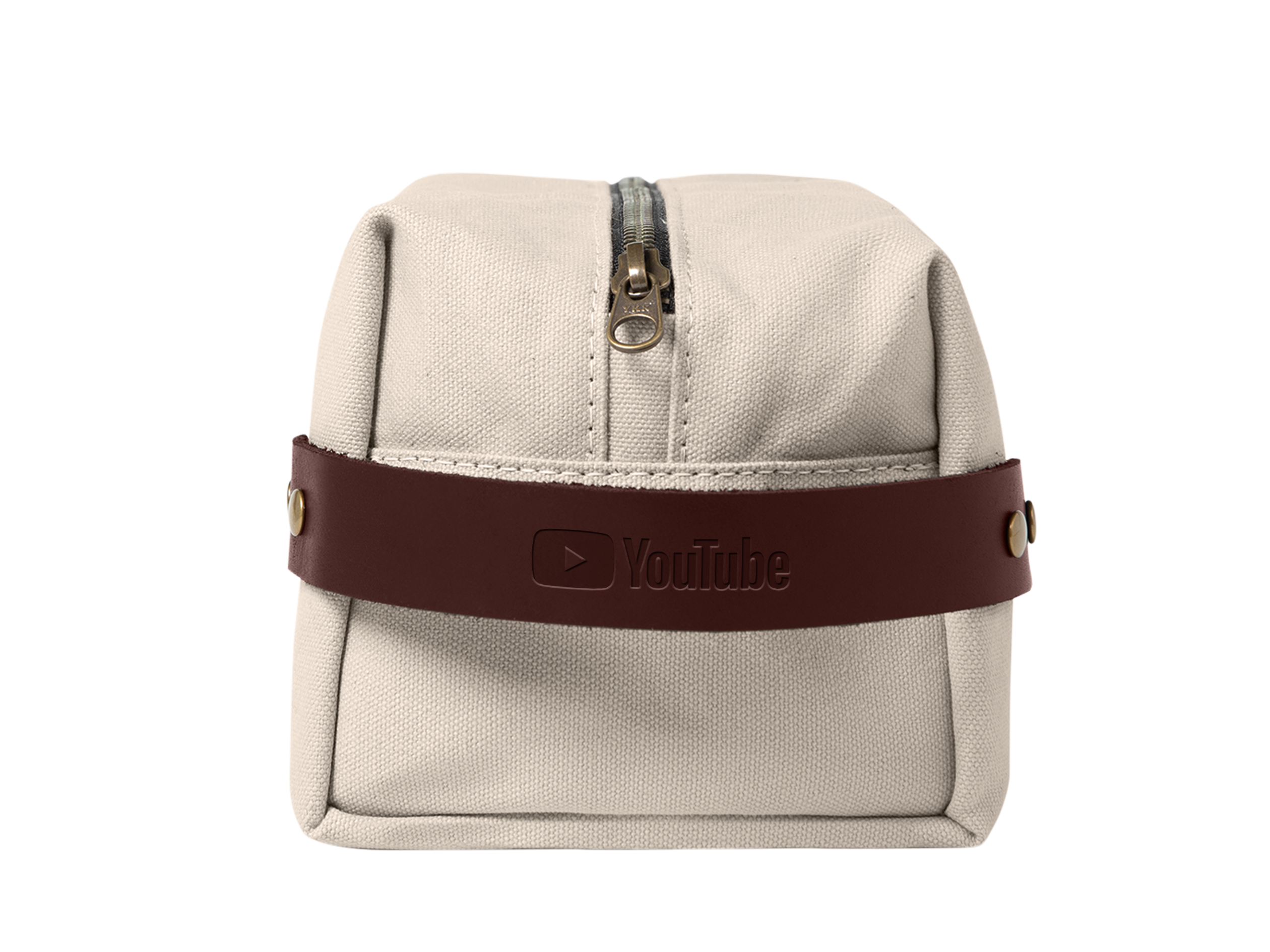 Canvas & Leather Dopp Kit | Full Grain Leather | Made in USA