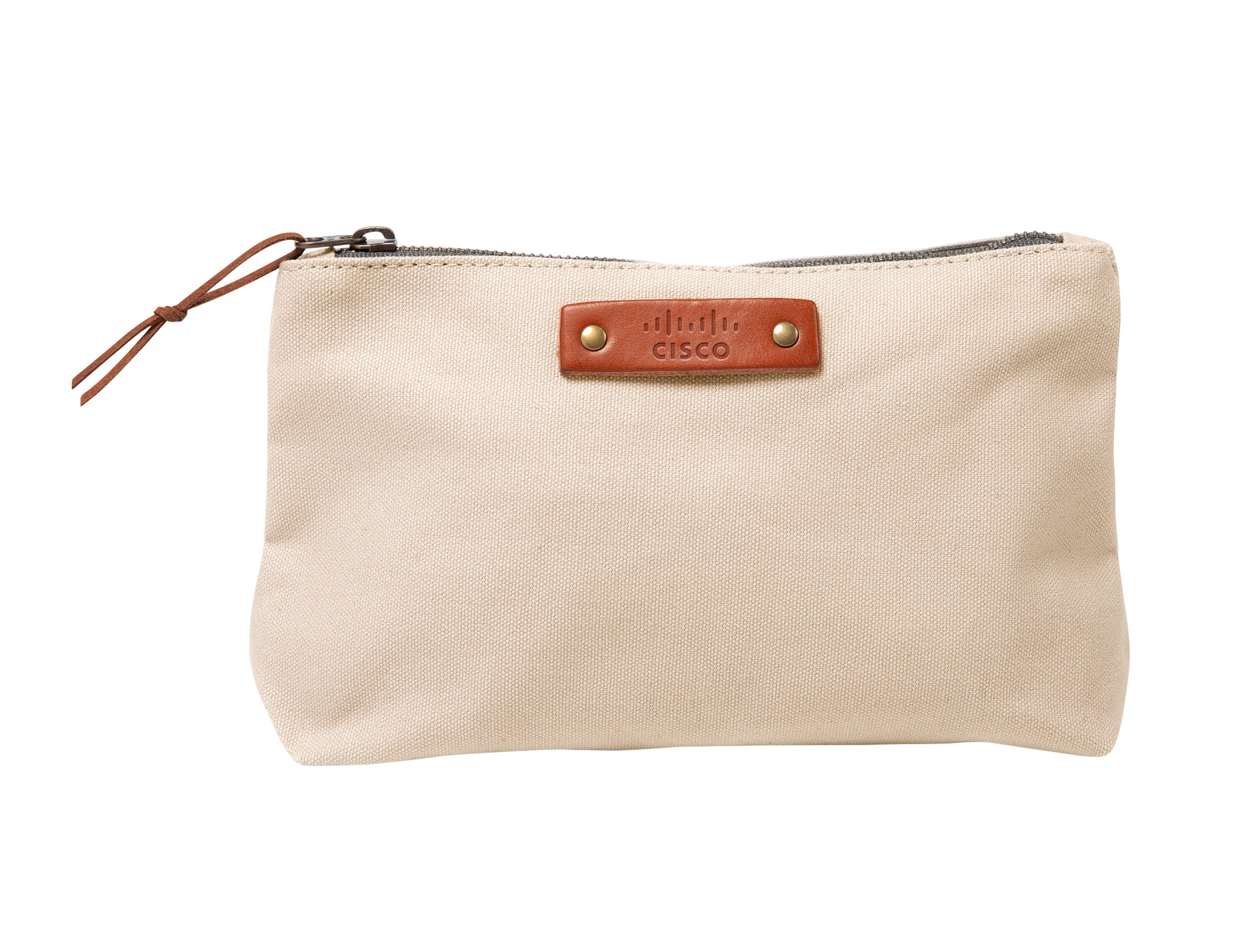 Canvas Pouch | Full Grain Leather | Made in USA